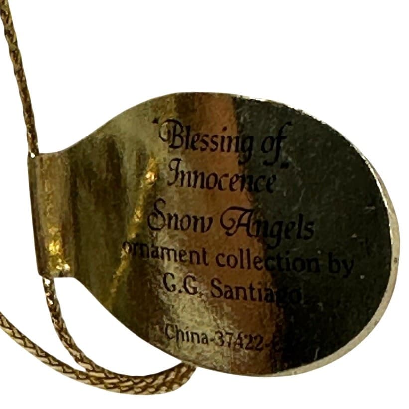 Ashton Drake Heirloom 'Blessing of' Vintage Snow Angel Ornaments-Set of 3 - Thumbnail 8
