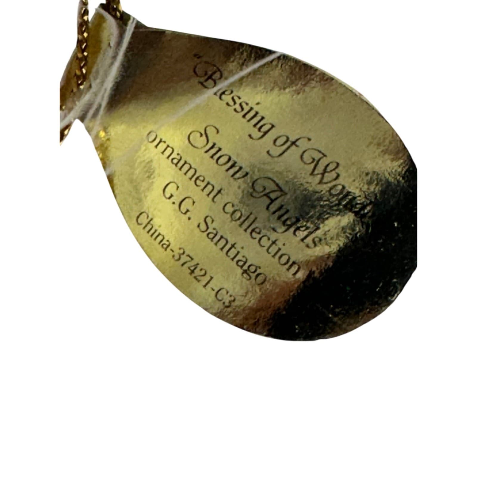 Ashton Drake Heirloom 'Blessing of' Vintage Snow Angel Ornaments-Set of 3 - Thumbnail 9