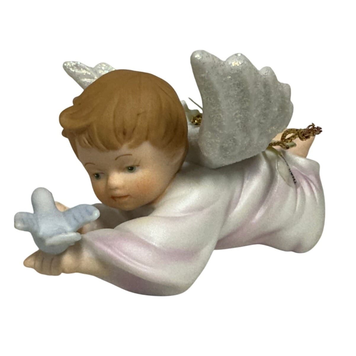 Ashton Drake Vintage 1998 1999 Gifts from Above Angel Cherub Ornaments -Set of 8 - Thumbnail 5