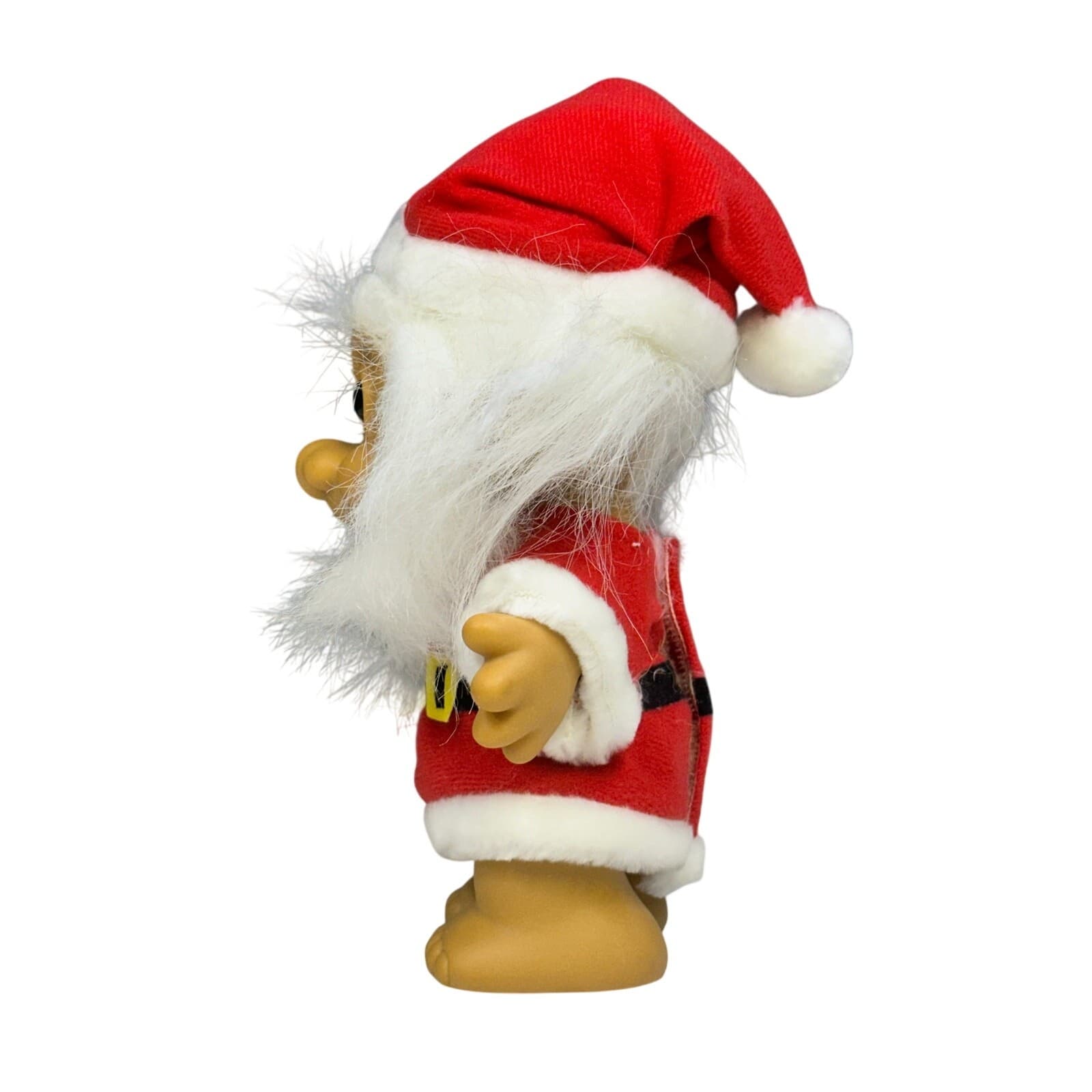 Large 8" Christmas RUSS TROLL Doll Holiday Santa Claus Smiley Vintage - Thumbnail 4