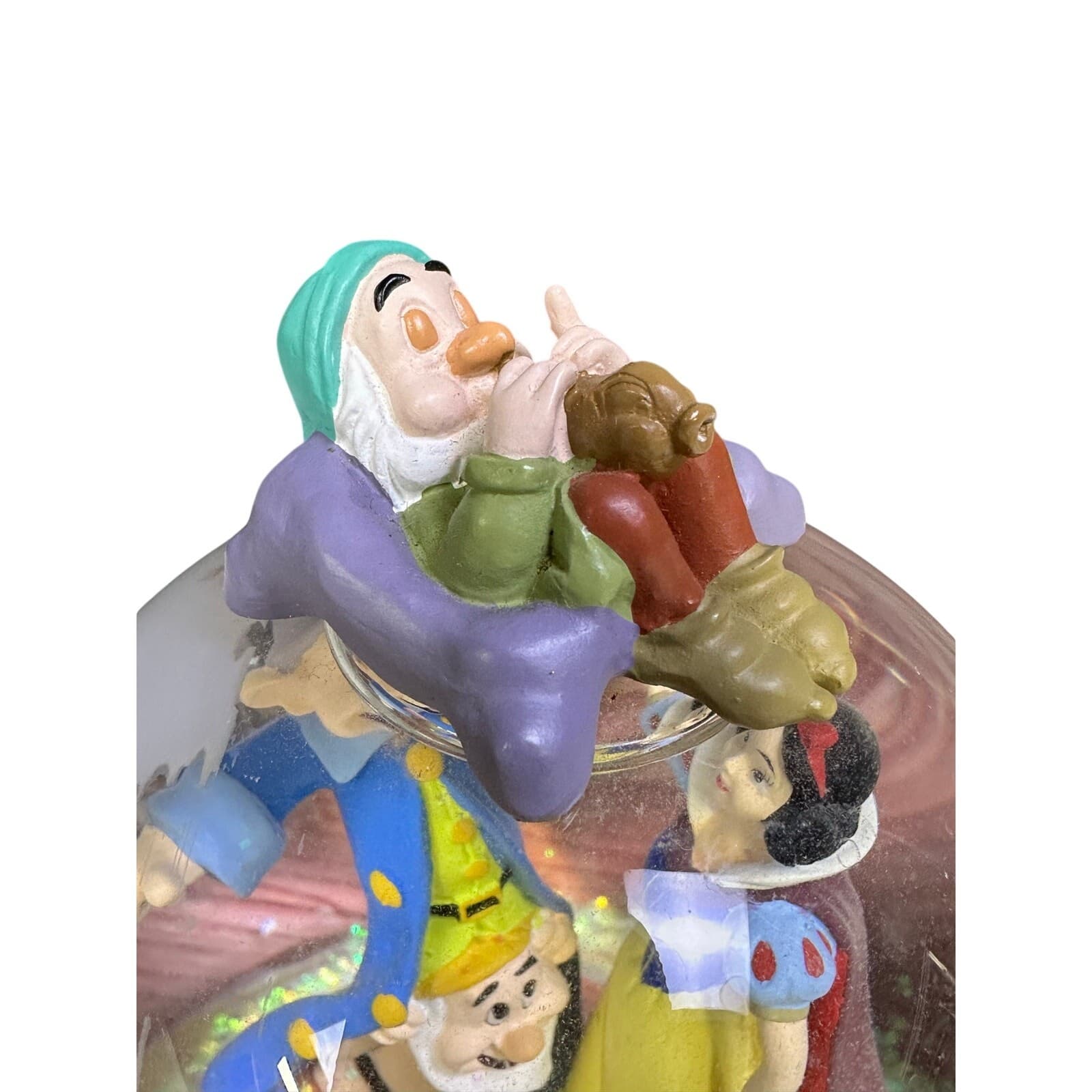 Snow White and the Seven Dwarfs 1998 Musical Snow Globe 'I Whistle a Happy Tune' - Thumbnail 4