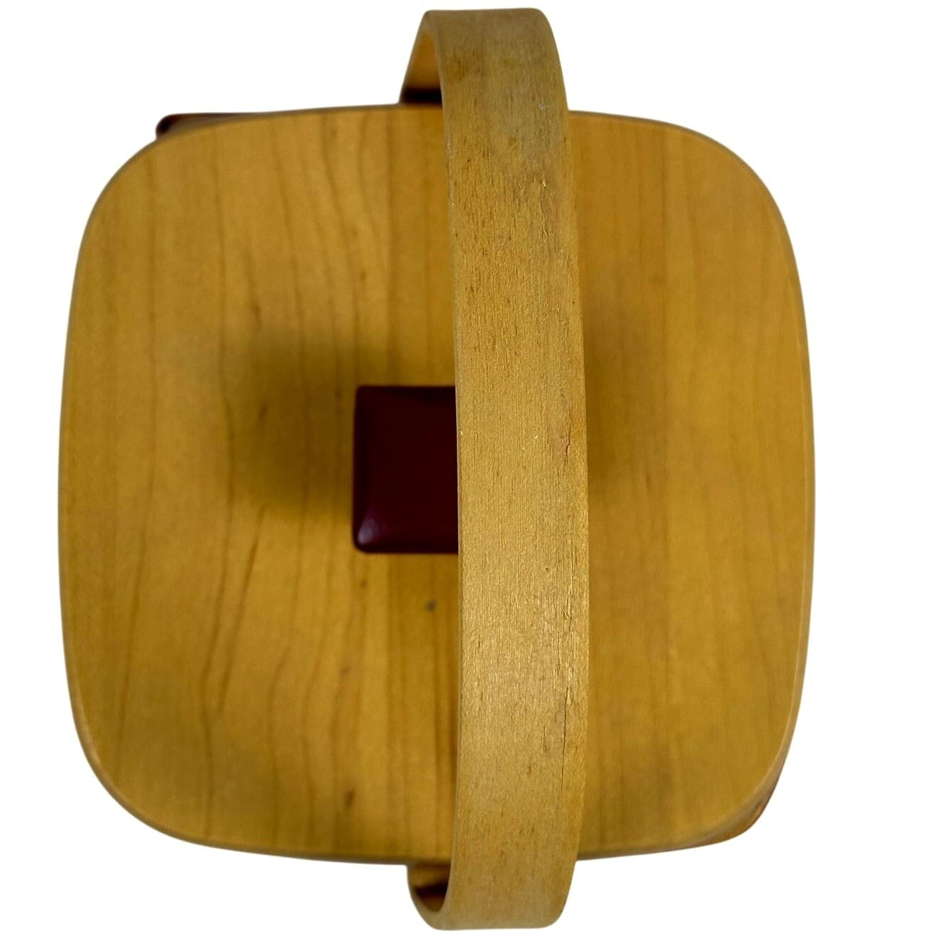 Longaberger 2000 Tree Trimming Basket WoodCrafts Lid Protector Christmas USA - Thumbnail 7