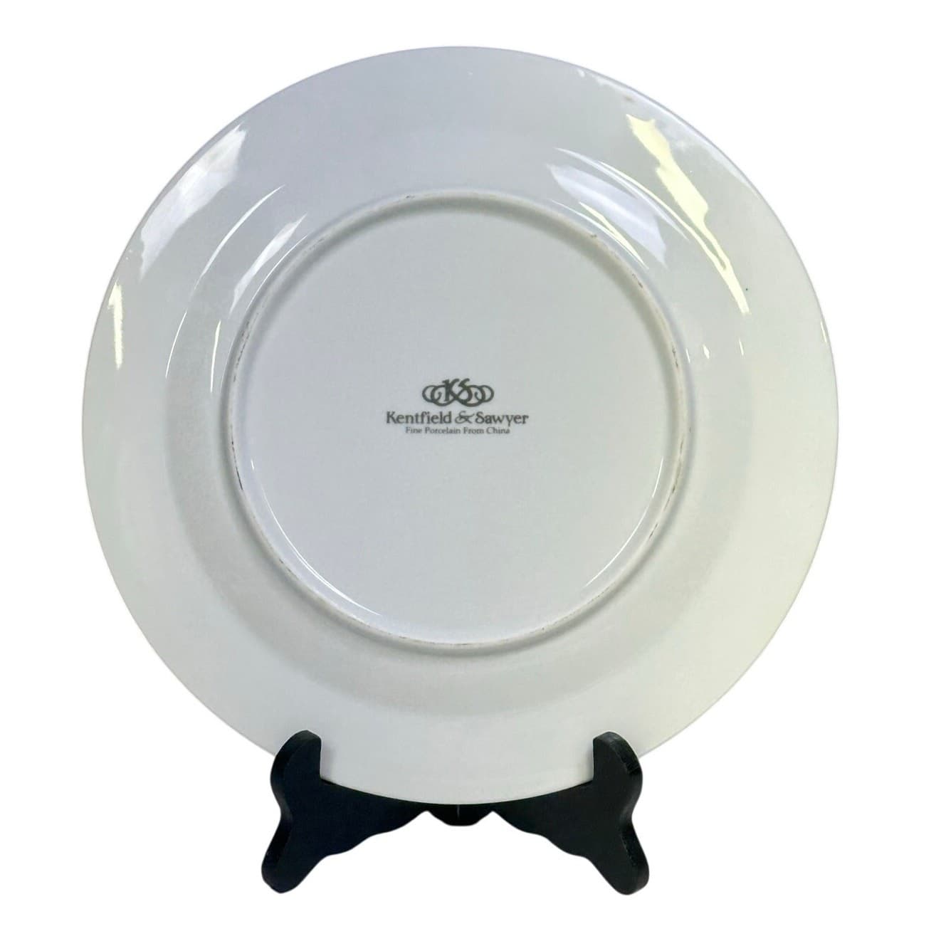 Kentfield and Sawyer Retired KSA2 Porcelain 10.5" Dinner Plate-Excellent - Thumbnail 5