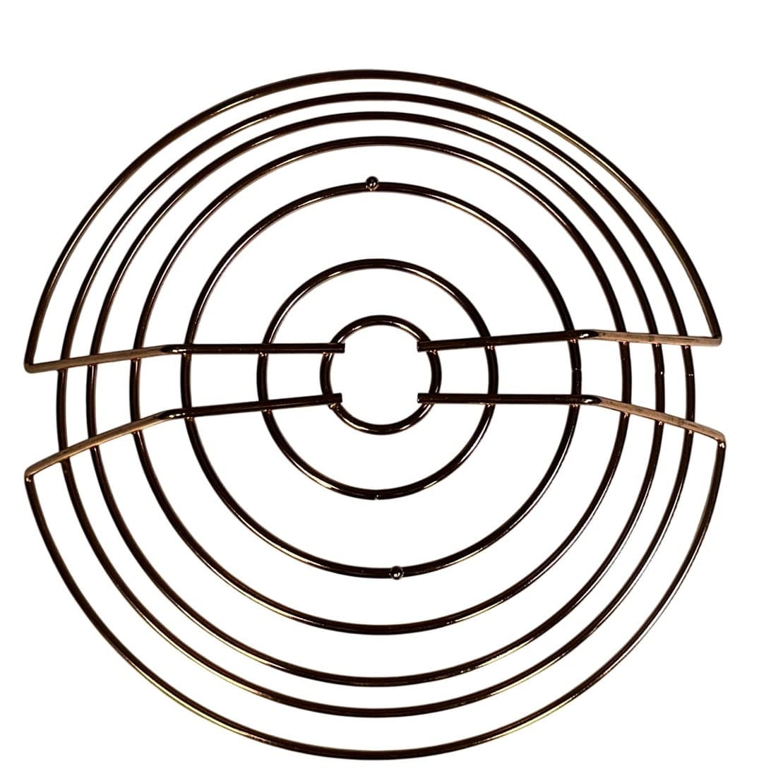 Contemporary Copper Wire Design Fruit Basket Presentation 11.5" Accent Bowl - Thumbnail 4