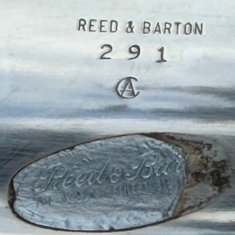 Reed & Barton Silverplate 4 Light Vintage MCM Candelabra Candlestick Holder #291 - Thumbnail 4