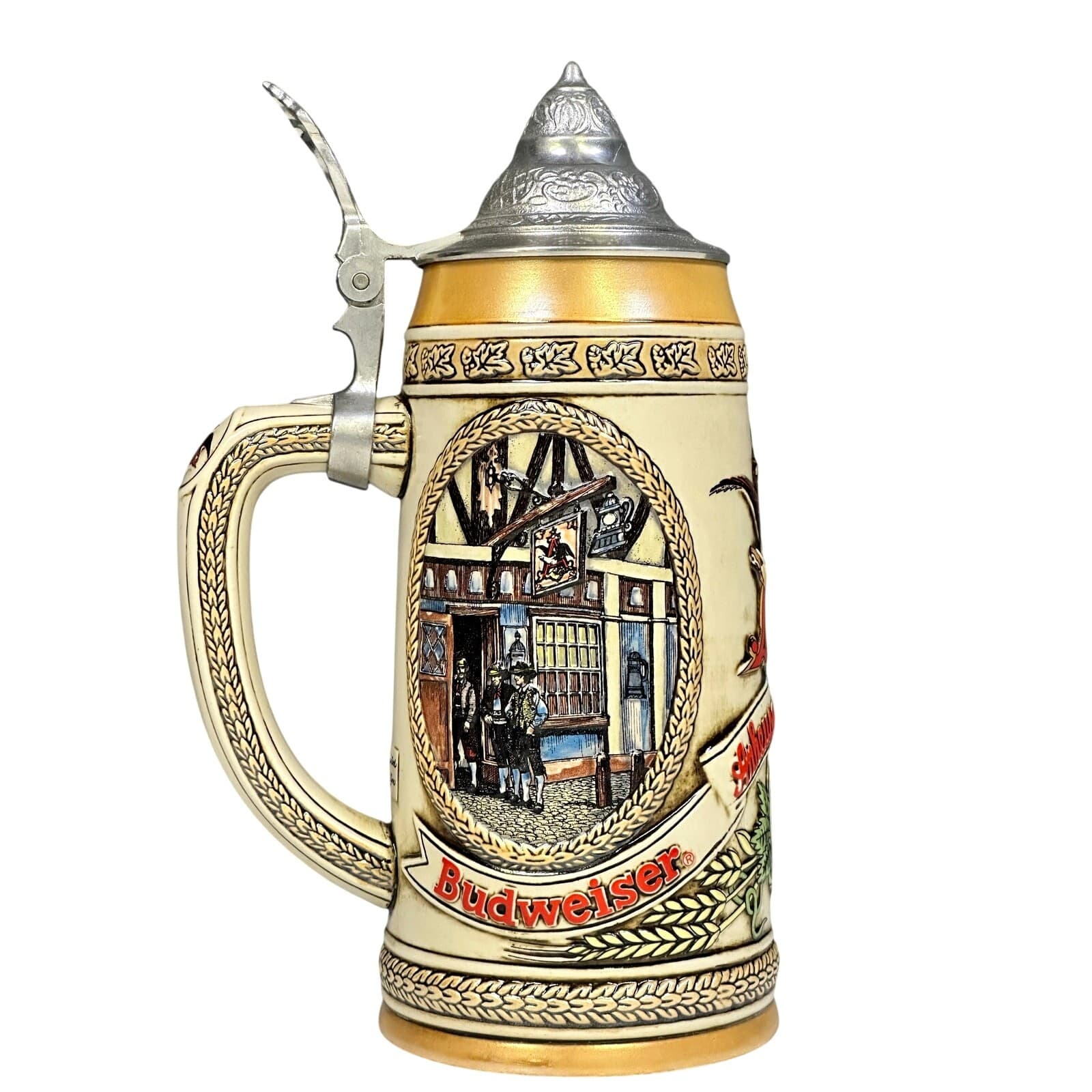 Anheuser Busch-Budweiser 'J Series' (60427) Limited Edition Beer Stein w/COA - Thumbnail 3