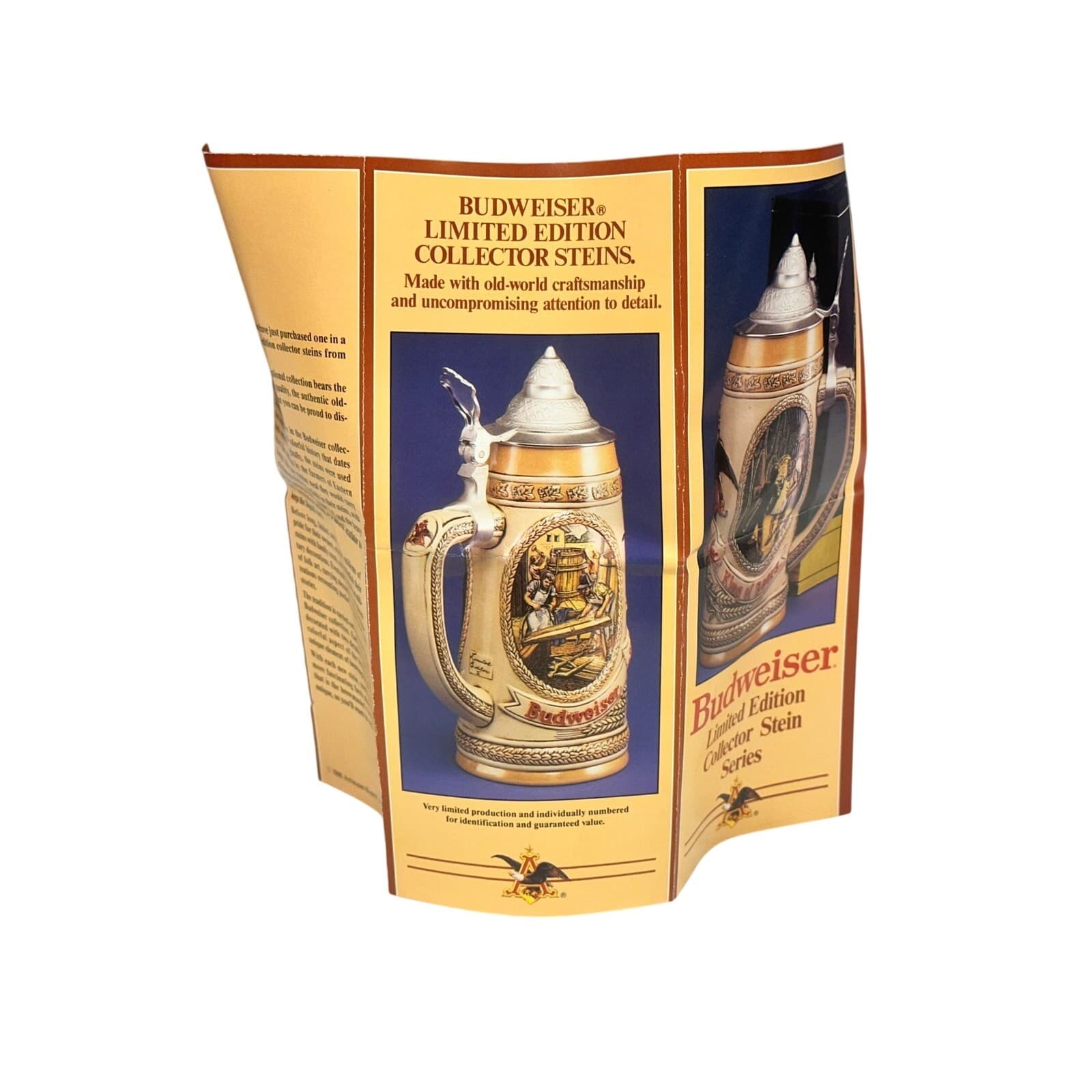 Anheuser Busch-Budweiser 'J Series' (60427) Limited Edition Beer Stein w/COA - Thumbnail 12