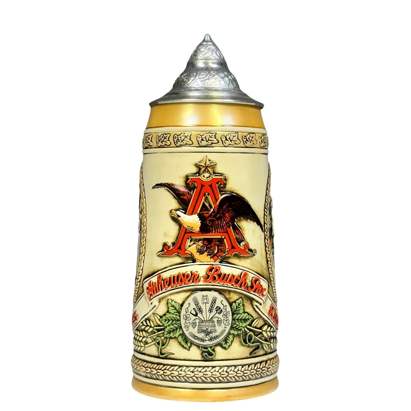 Anheuser Busch-Budweiser 'J Series' (60427) Limited Edition Beer Stein w/COA - Thumbnail 2