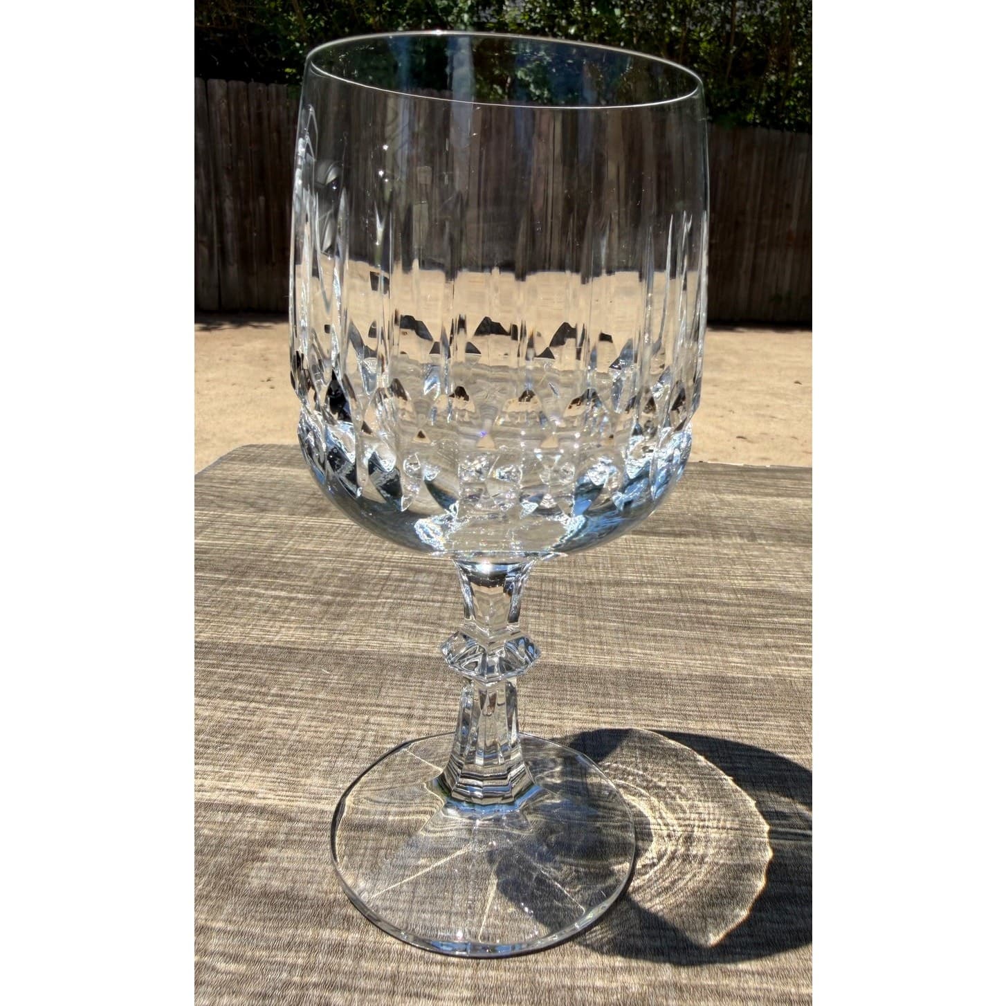 Schott Zwiesel Tango Crystal Water Goblets Glasses Set of 2 Retired Etched Z - Thumbnail 6