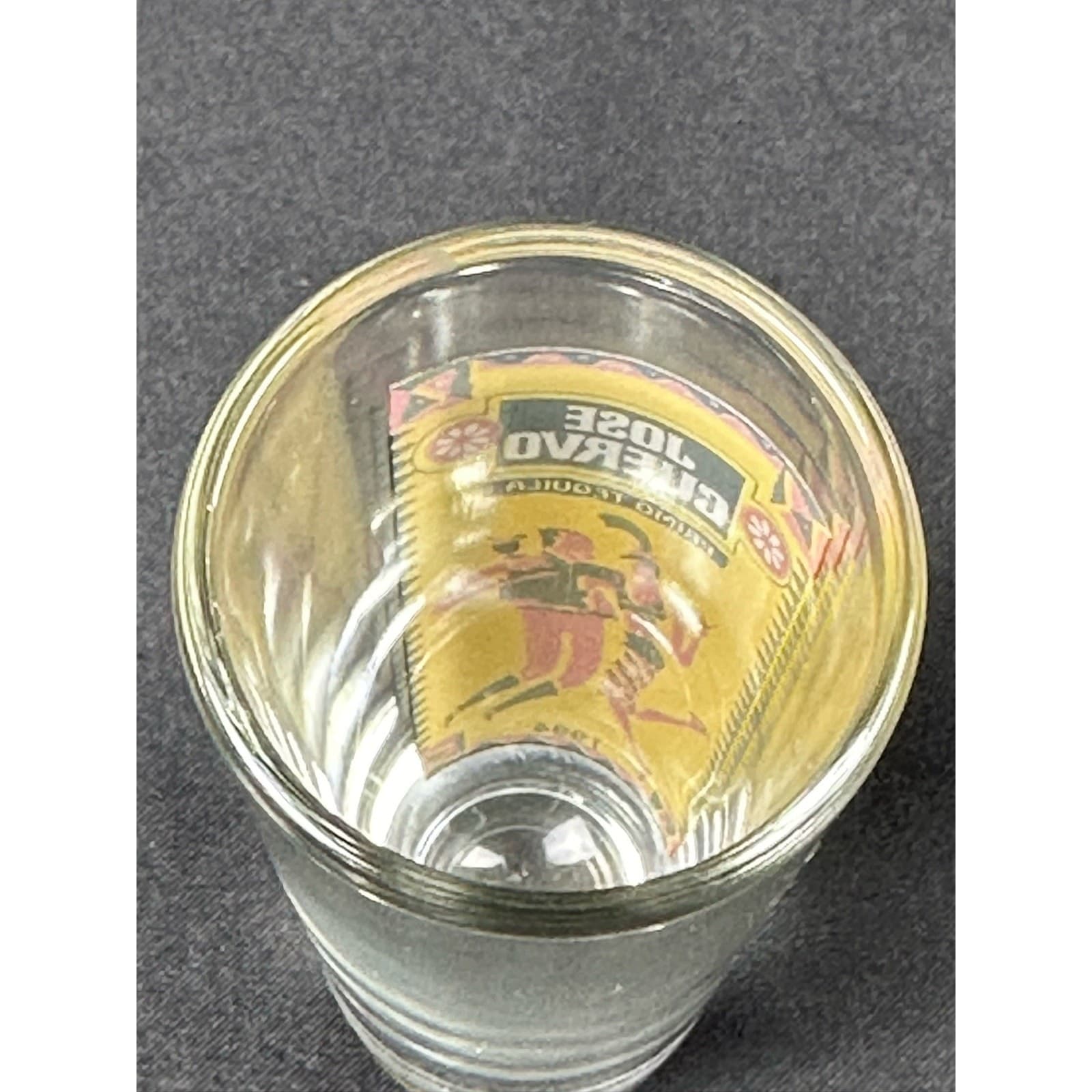 Jose Cuervo 3-1/2" Tall Slim Shot Glass Primo Tequila 1994 Vintage - Thumbnail 5