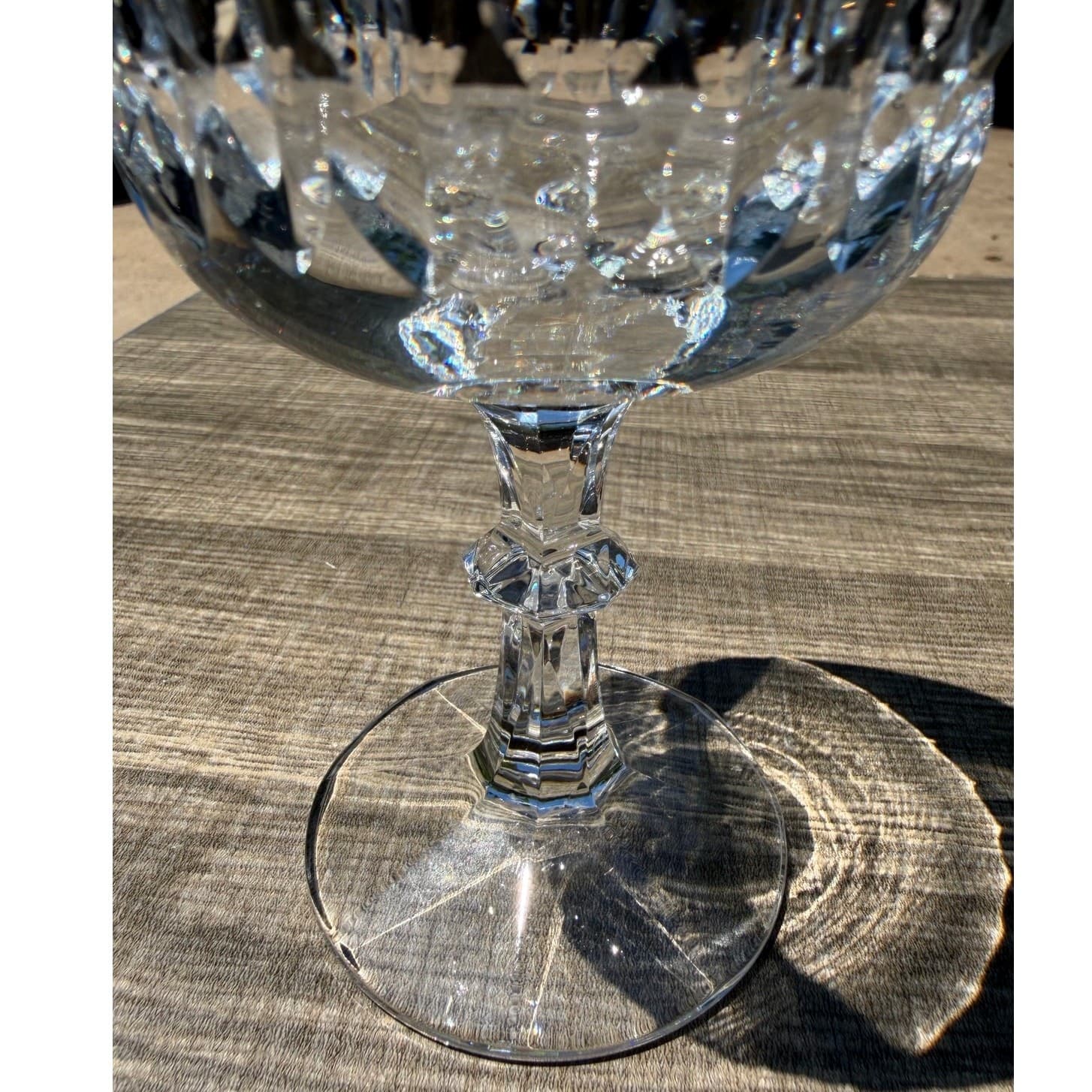 Schott Zwiesel Tango Crystal Water Goblets Glasses Set of 2 Retired Etched Z - Thumbnail 4