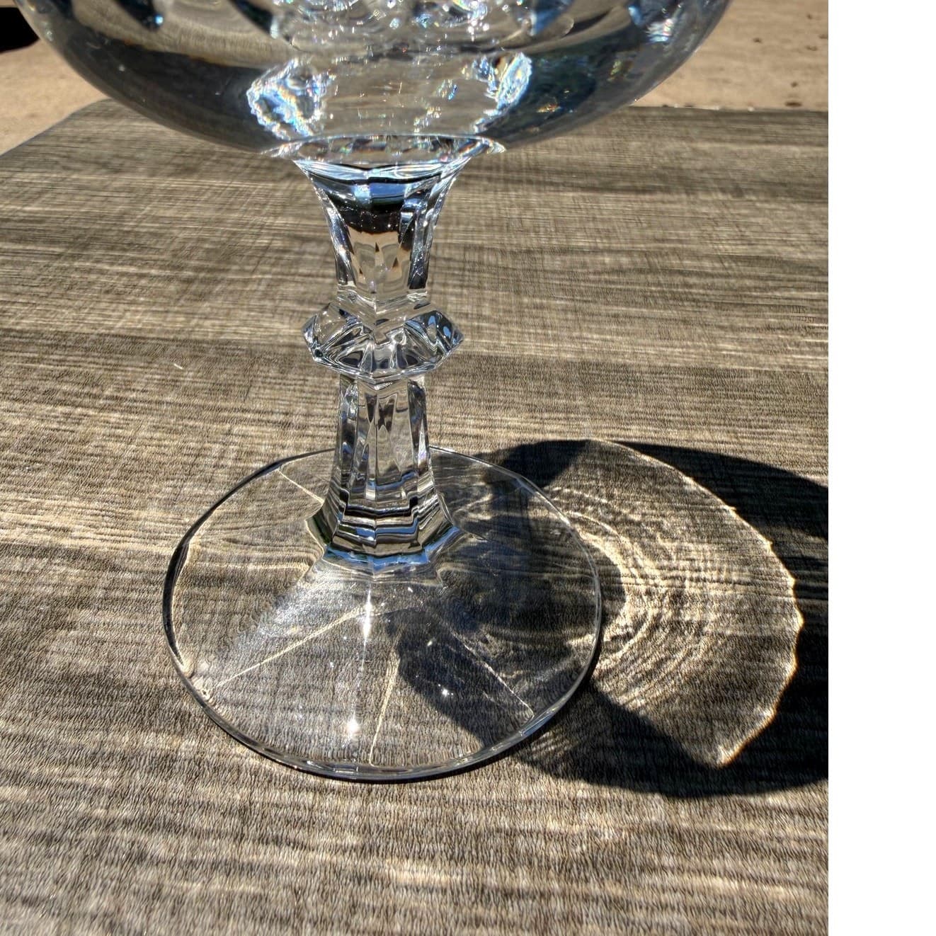 Schott Zwiesel Tango Crystal Water Goblets Glasses Set of 2 Retired Etched Z - Thumbnail 7