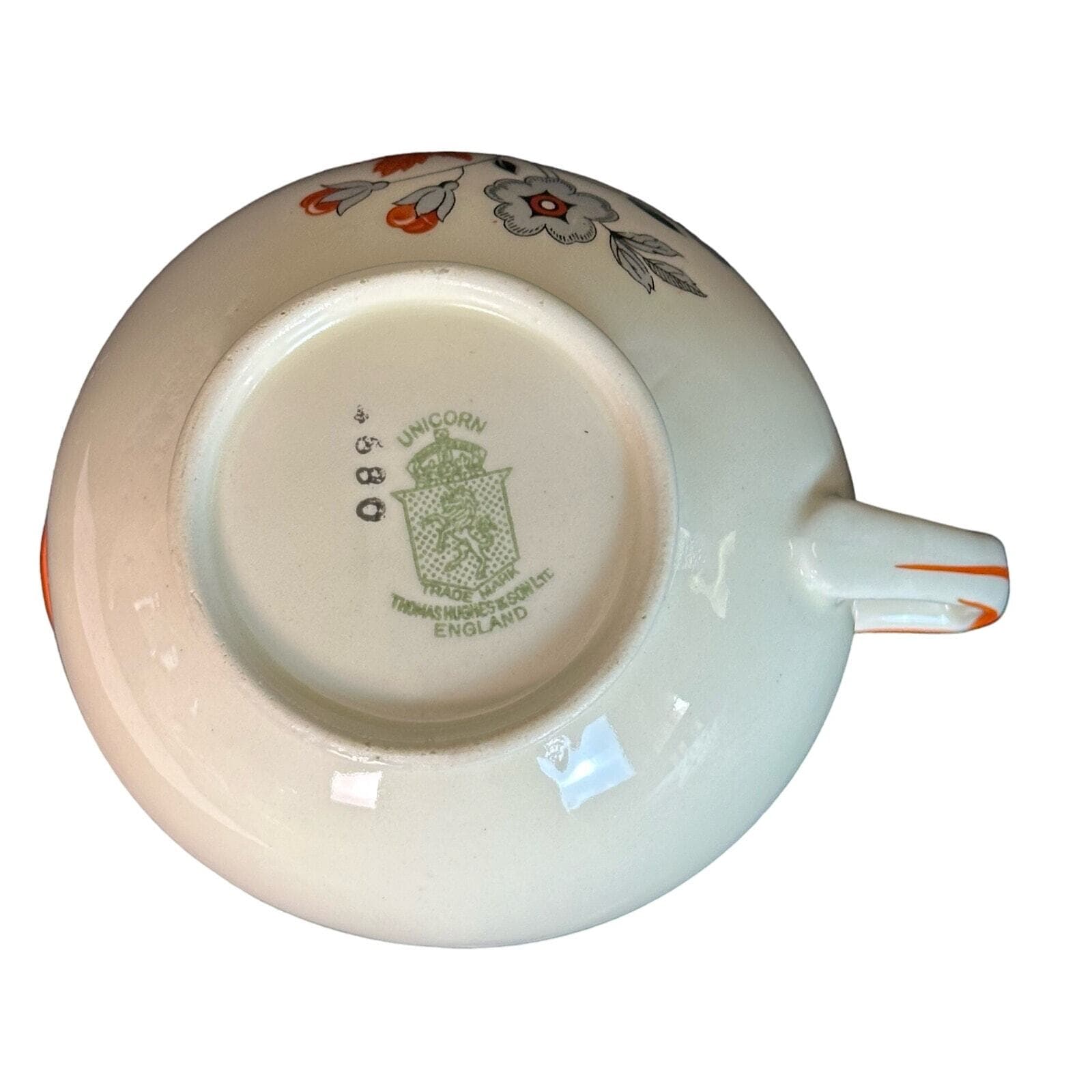 Thomas Hughes and Sons Limited Unicorn England Antique Cream Pitcher - Thumbnail 6