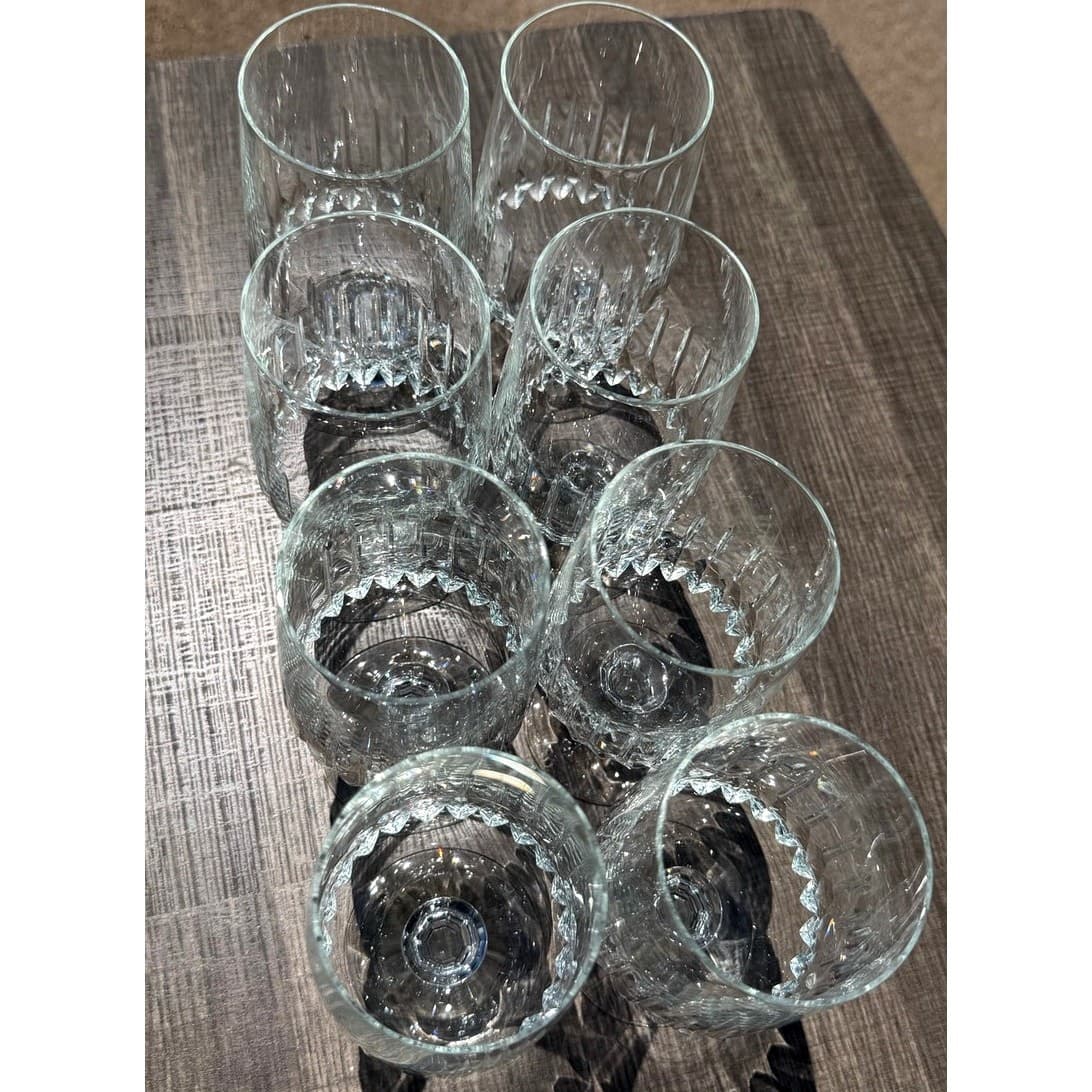 Schott Zwiesel Tango Crystal Iced Tea Goblets Glasses Set of 8 Retired Etched\ - Thumbnail 10