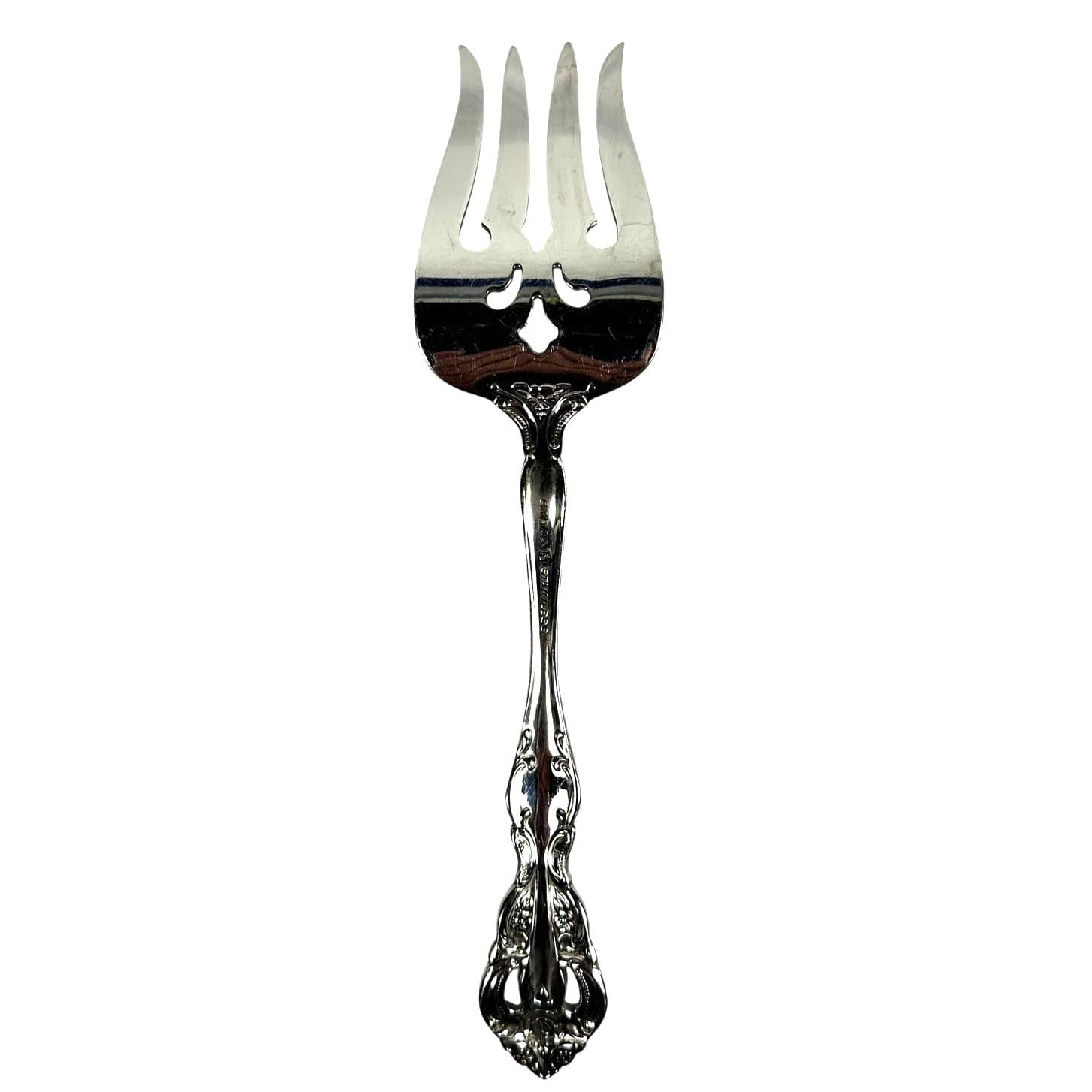 Oneida Michelangelo Cube Stainless Meat Fork-Excellent! - Thumbnail 4