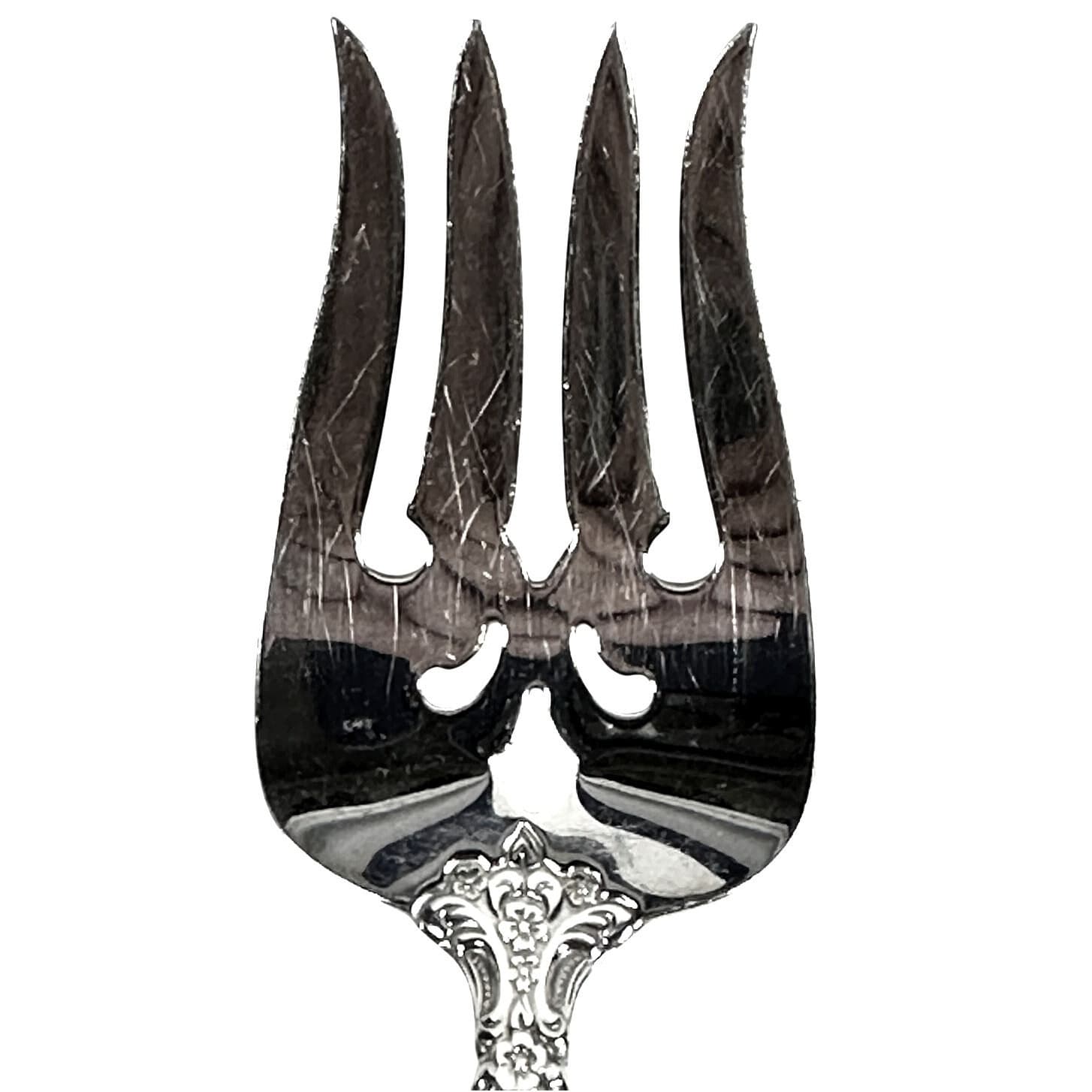 Oneida Michelangelo Cube Stainless Meat Fork-Excellent! - Thumbnail 3