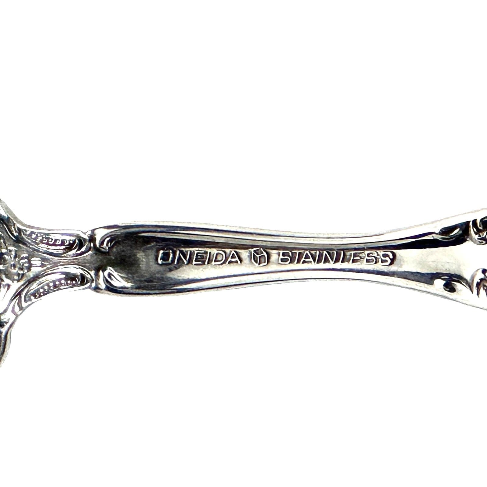 Oneida Michelangelo Cube Stainless Sugar Spoon-Excellent! - Thumbnail 5