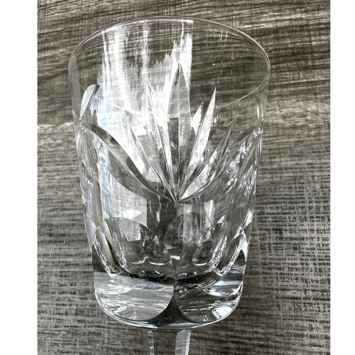 Waterford Crystal Ireland Retired Ashling Cut 6 7/8" Water Goblet-Exquisite - Thumbnail 6