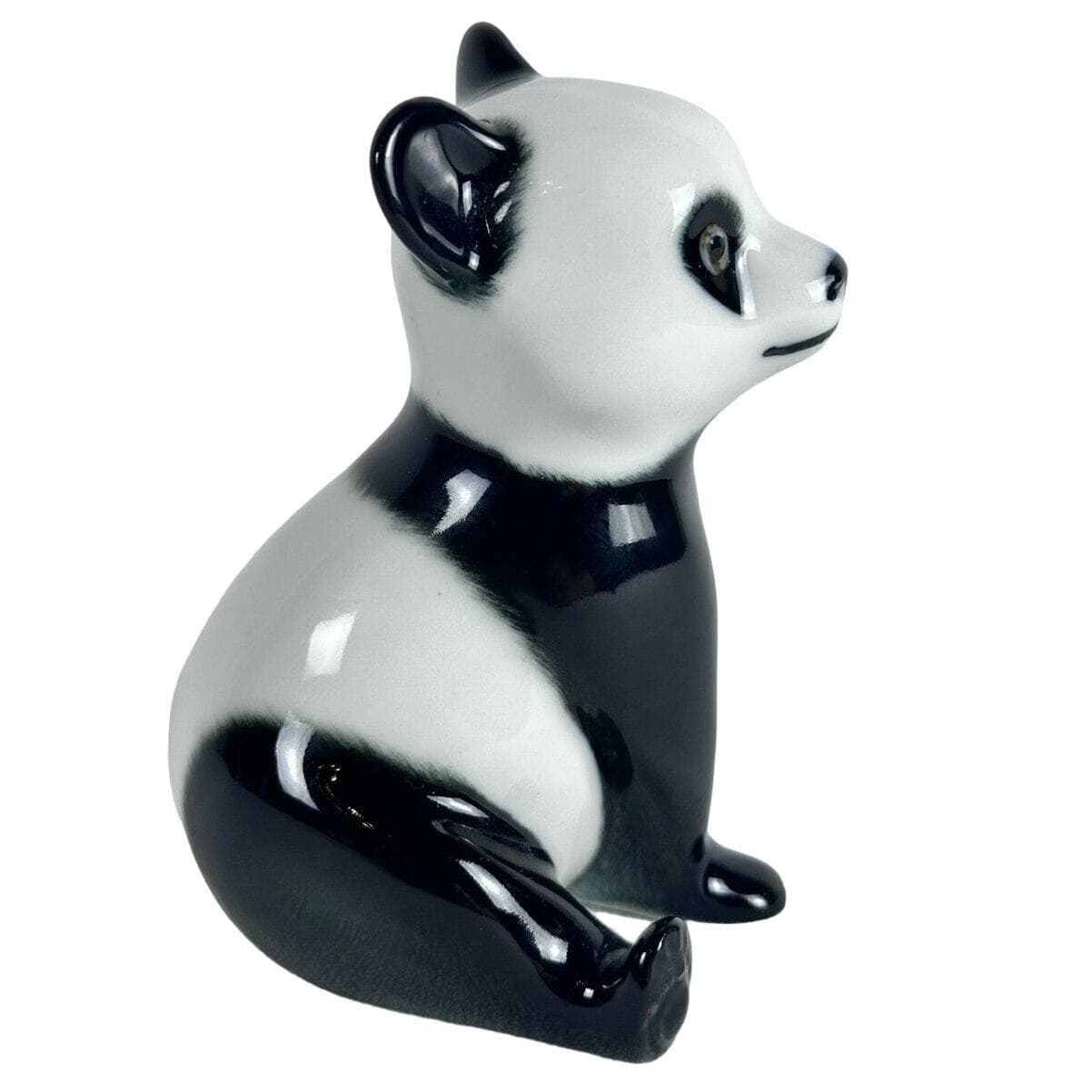 Royal Dux Panda Porcelain Figurine Excellent Condition Bohemia - Thumbnail 2