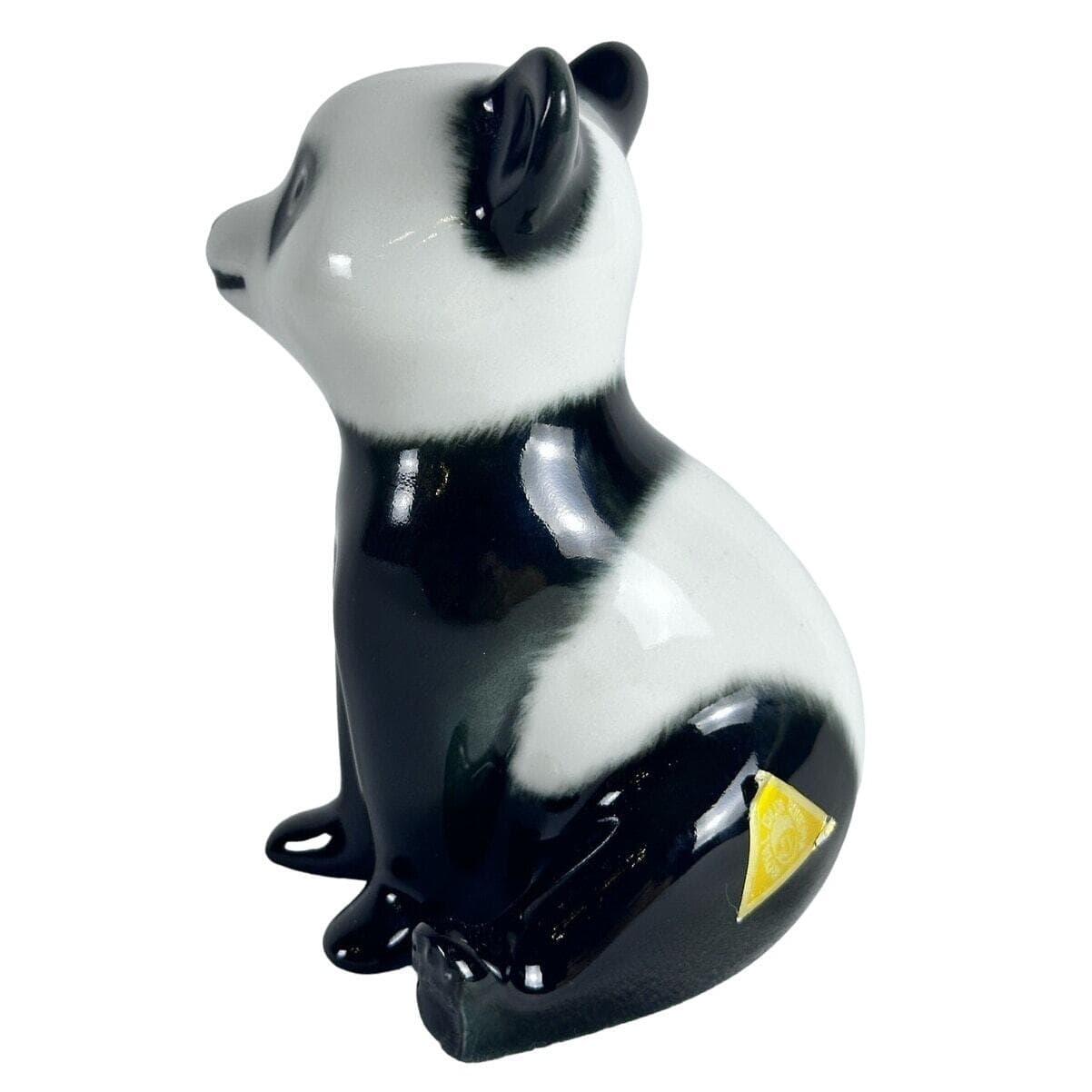 Royal Dux Panda Porcelain Figurine Excellent Condition Bohemia - Thumbnail 4