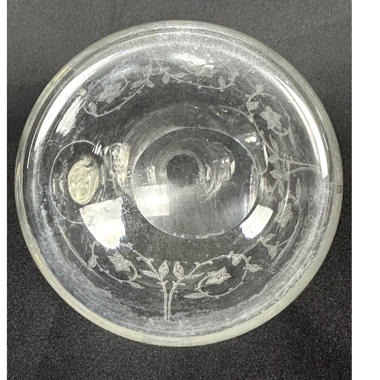 Fostoria Antique 1920's Etch 212 Crystal Cruet-Extremely Rare Find! - Thumbnail 7