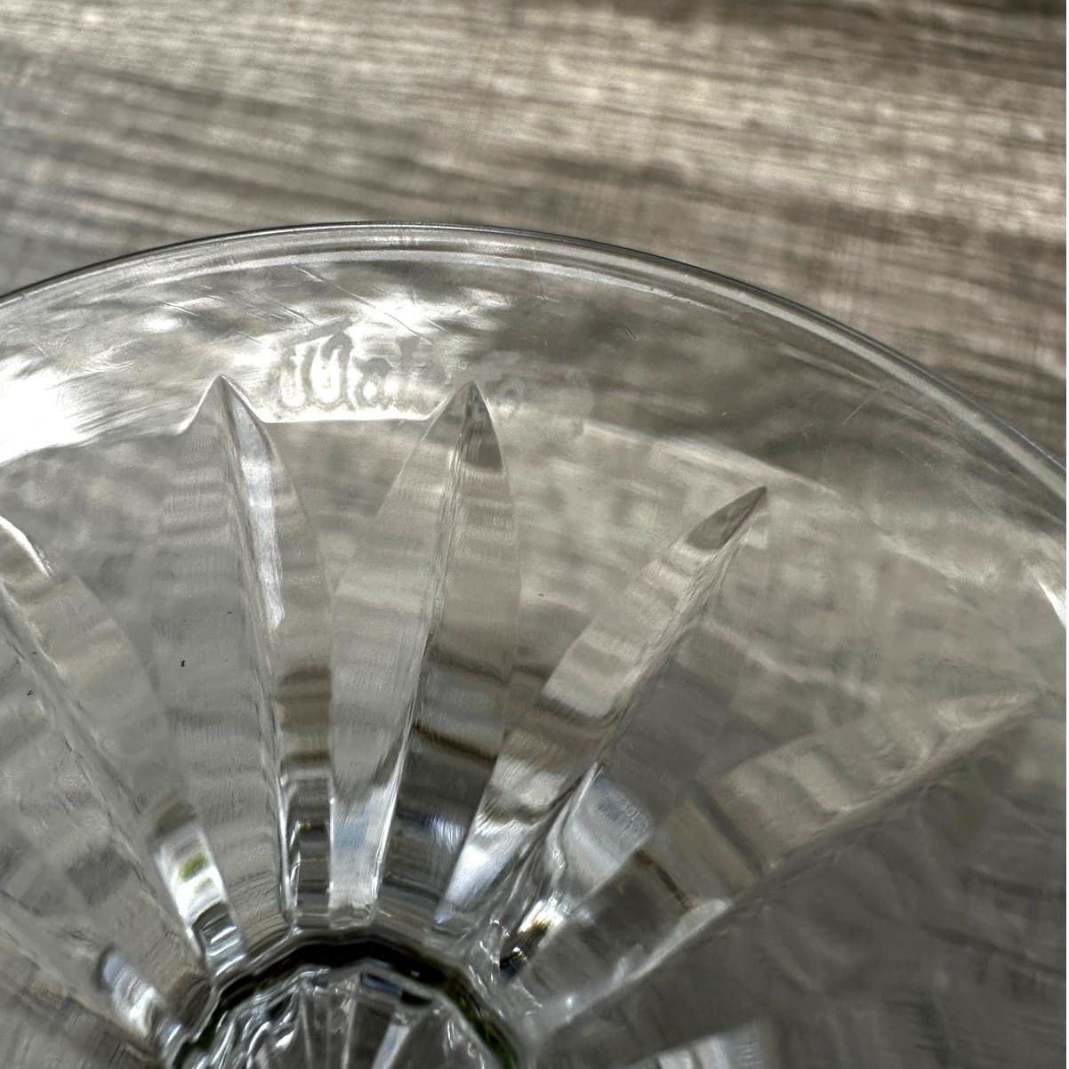 Waterford Crystal Ireland Retired Ashling Cut Claret 5 7/8" Wine Glass-Exquisite - Thumbnail 7