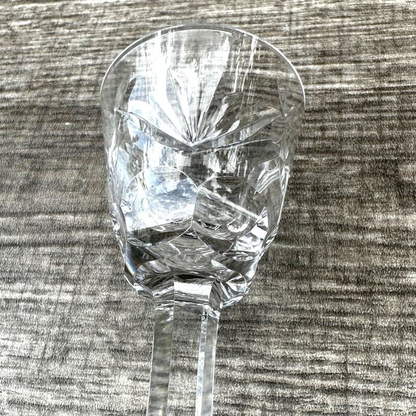 Waterford Crystal Ireland Retired Ashling Cut 3.5" Cordial-Exquisite - Thumbnail 3
