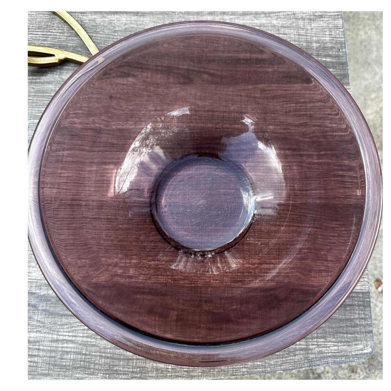 Pyrex Cranberry Bowls # 322 and # 325 Nesting Retro Mixing Bowls-Set of 2 - Thumbnail 5