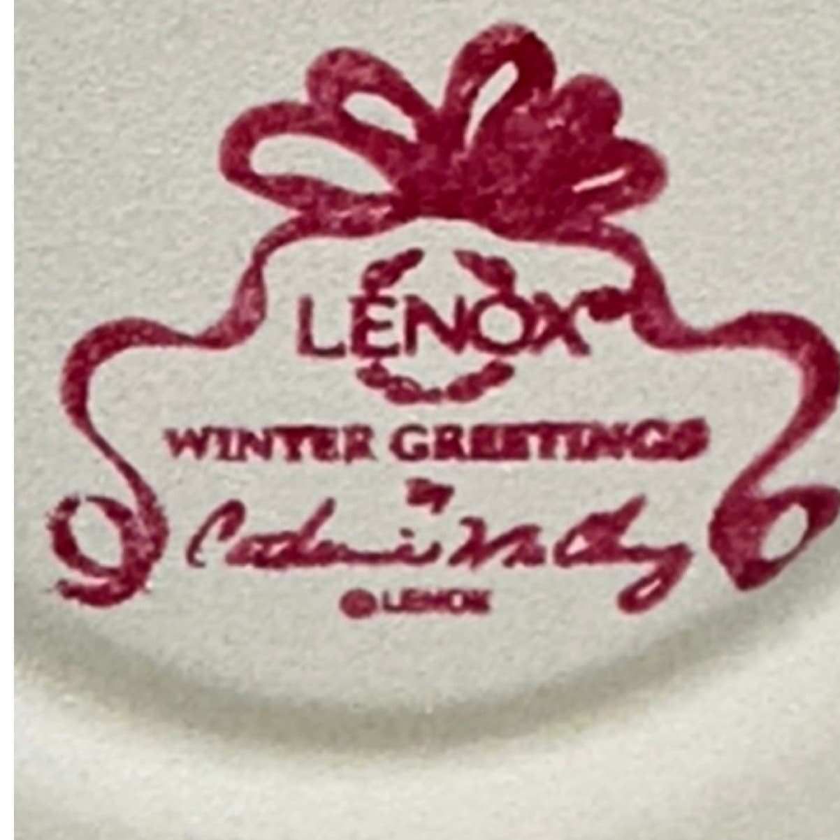 Lenox Winter Greetings 10.5" Metal Bird House Votive Candle Holder-Excellent - Thumbnail 7