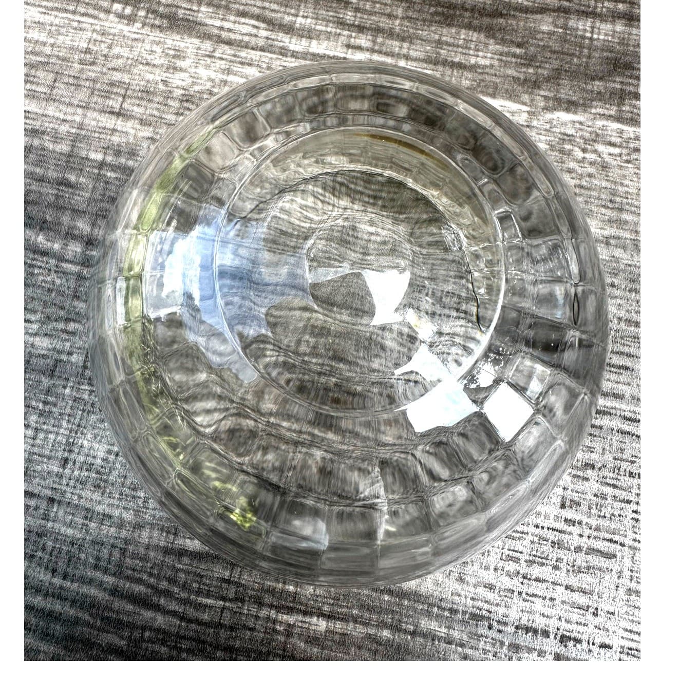 Vetri Delle Venezie Style Stunning Design Clear 5.5" Salad/Dessert Bowls-Set 8 - Thumbnail 8