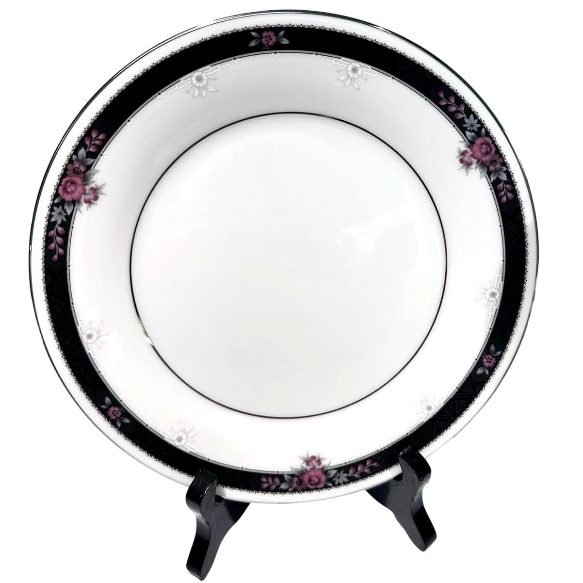 Noritake Etienne #7260 Fine Bone China Japan Salad Plates-Set of 2-Excellent! - Thumbnail 3