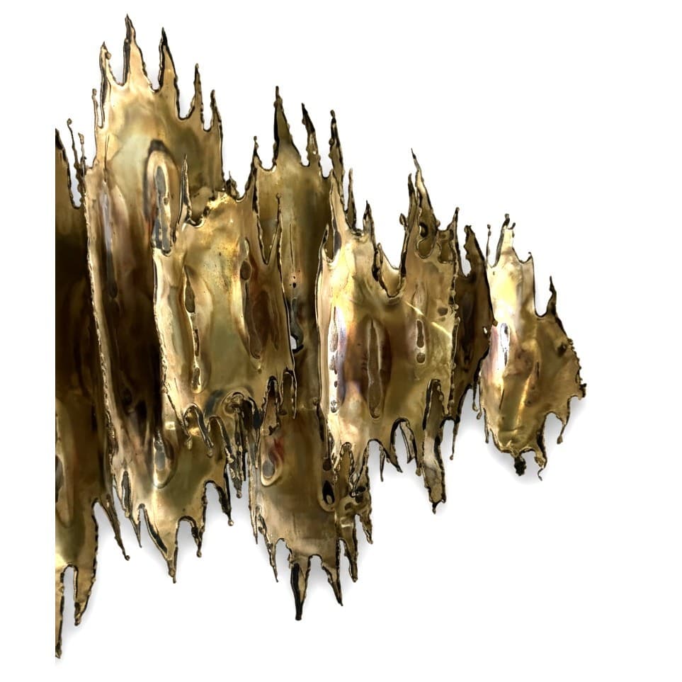 Josef Signed 1973 Brutalist Large Art Copper Metal Welded Wall Sculpture-RARE - Thumbnail 16