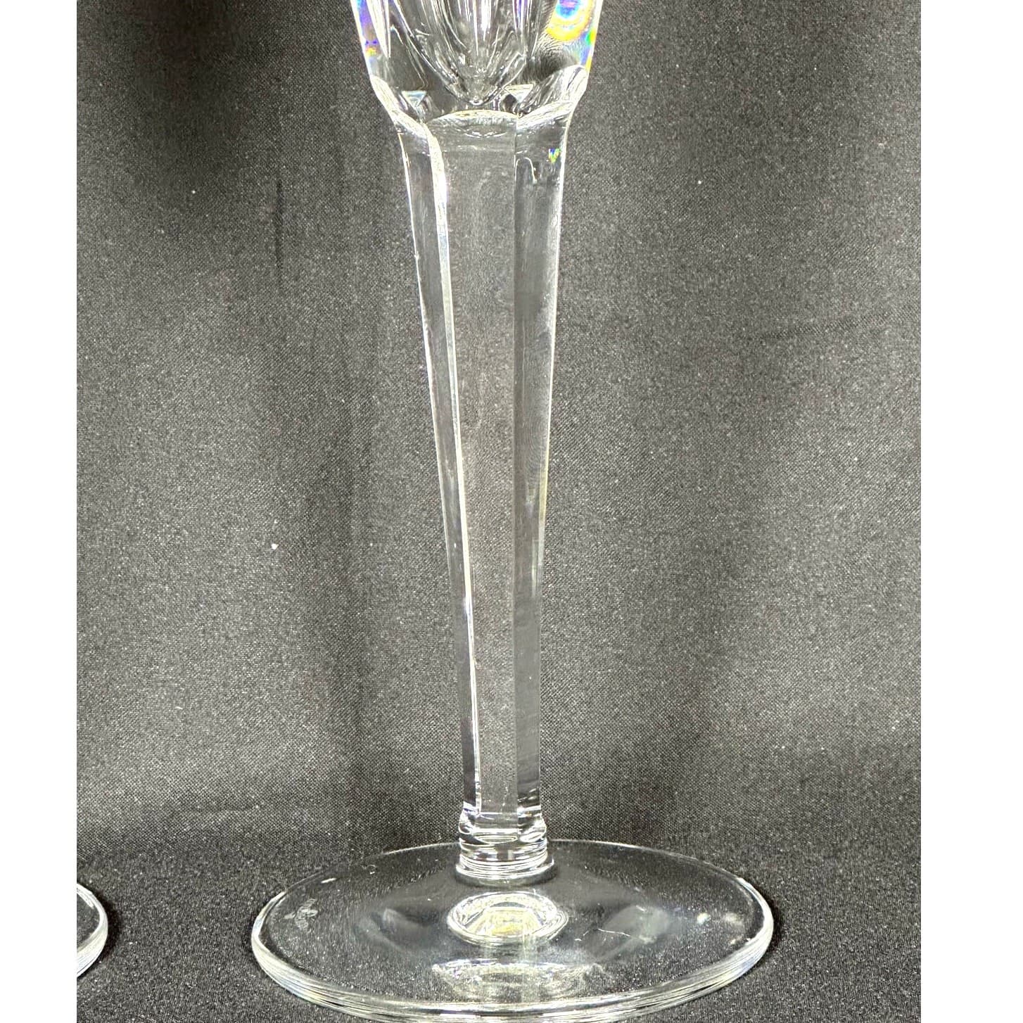 Waterford Millennium Health Vintage Champagne Toasting Flutes 9.25" SET of 2 - Thumbnail 4