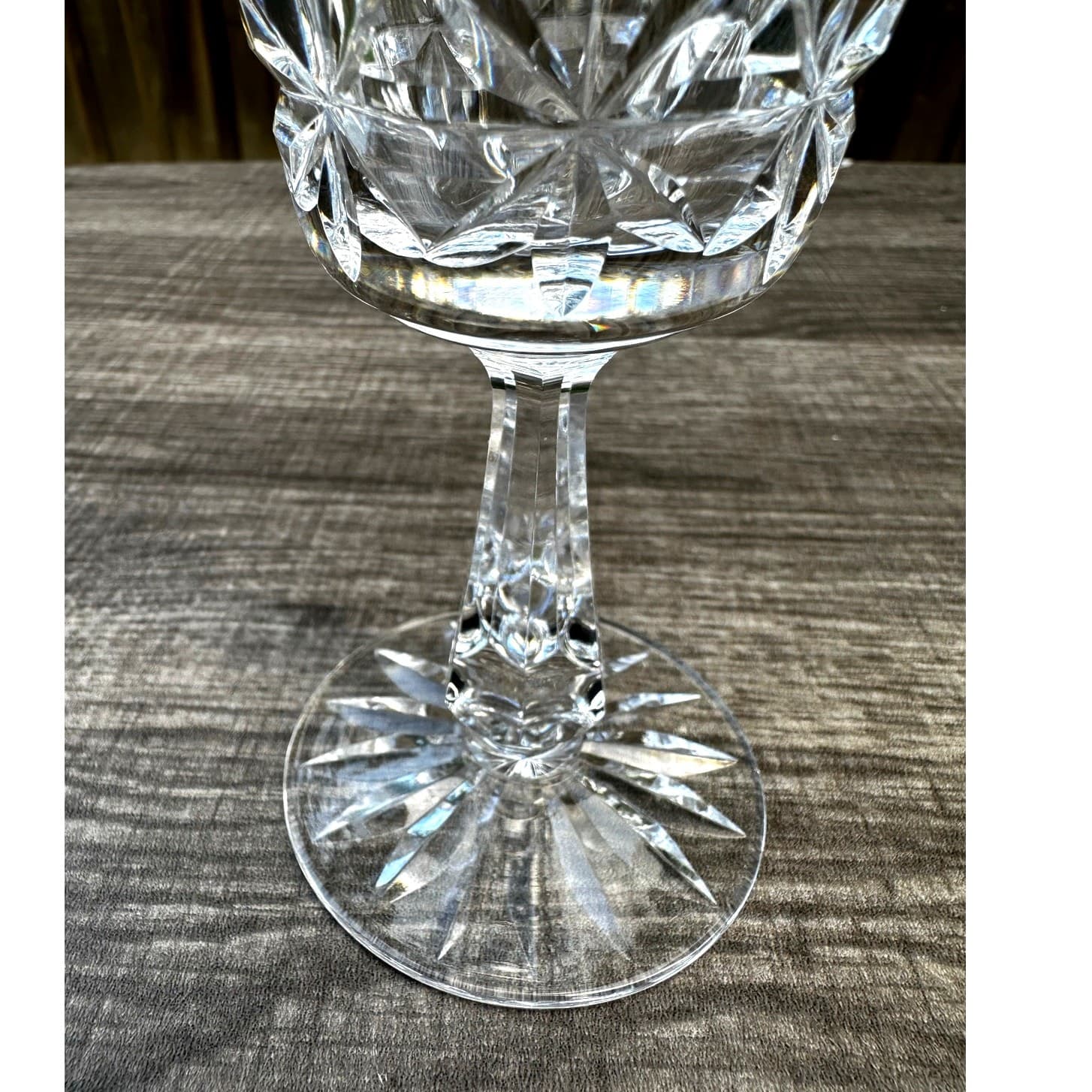 Waterford Crystal Rosslare Vintage Ireland 6" Claret Wine Glass-Exquisite - Thumbnail 3
