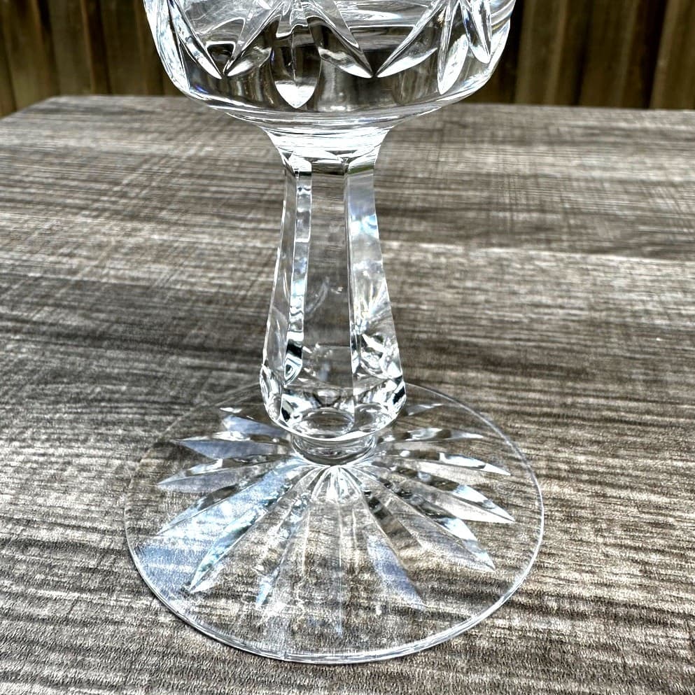 Waterford Crystal Vintage Ireland Rosslare 6.75" Water Goblet-Exquisite - Thumbnail 3