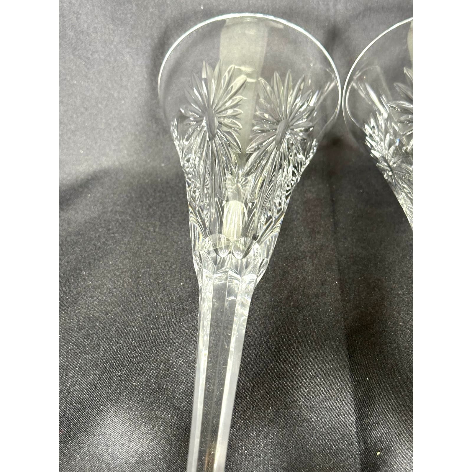 Waterford Millennium Health Vintage Champagne Toasting Flutes 9.25" SET of 2 - Thumbnail 8