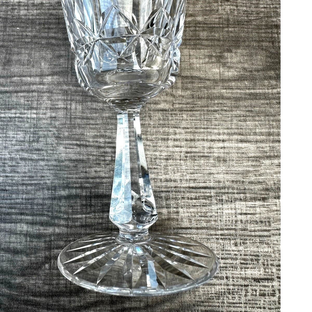 Waterford Crystal Rosslare Vintage Ireland 6" Claret Wine Glass-Exquisite - Thumbnail 4
