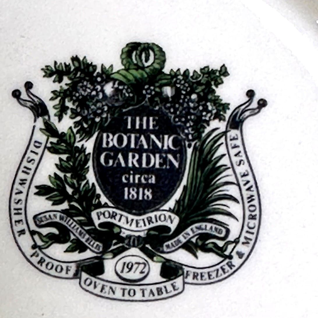 Portmeirion Vintage Botanic Garden England 'Daisy' Back Strap Handle Mug Set 8 - Thumbnail 7