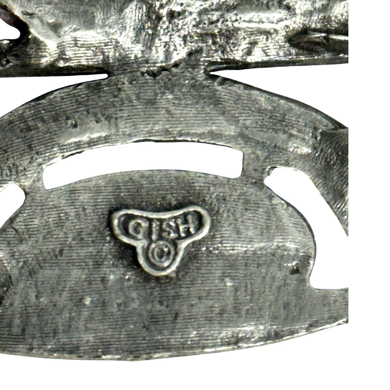 Jamestown Settlement Williamsburg VA Merry Christmas Gish Pewter Ship Ornament - Thumbnail 2