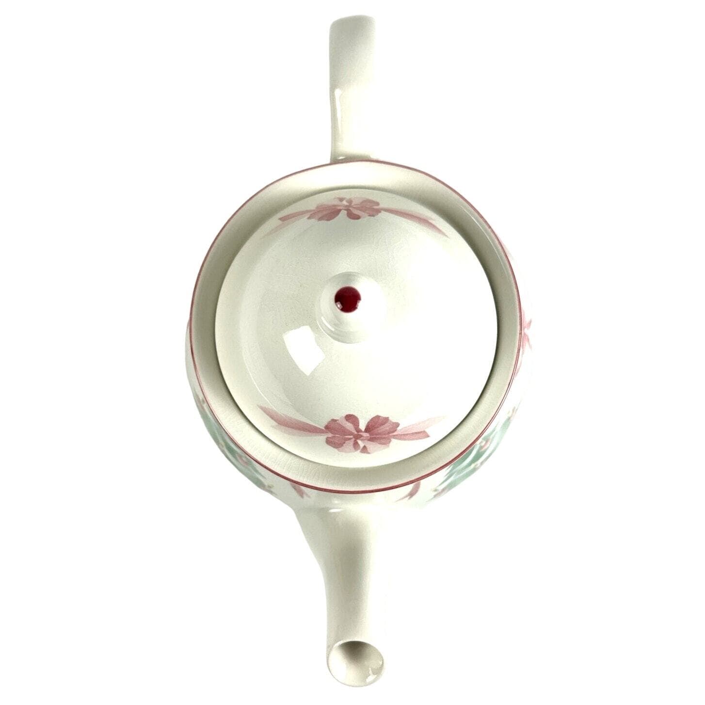 Sango Home for Christmas 1989 Korea Gold Mark #3321 Teapot Excellent! - Thumbnail 5