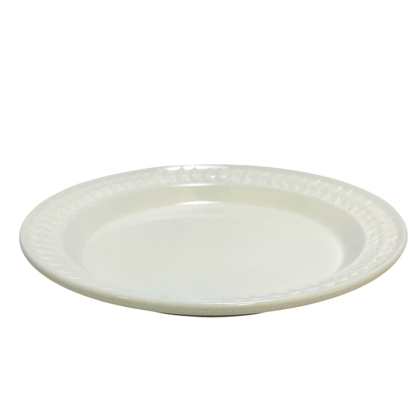 Portmeirion 1998-2006 Retired 'Options' Embossed Smooth Laurel Rim Dinner Plate - Thumbnail 2