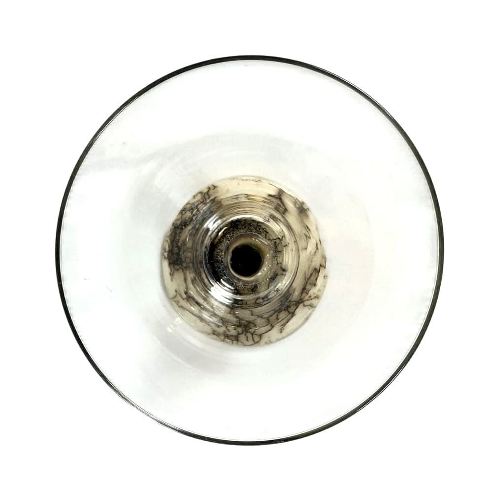Native American Horse Hair Raku Pottery Goblet-Stunning! - Thumbnail 4