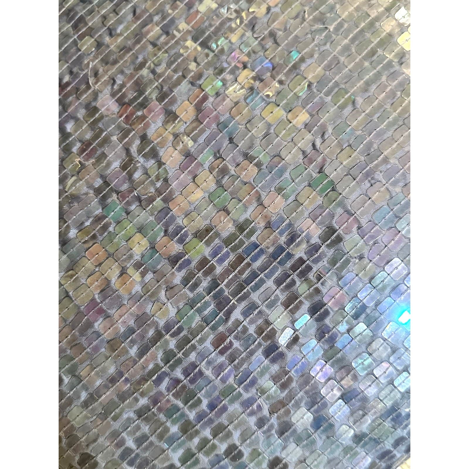 Modern Home 2005 Vintage Sequins 15" Lavender Square Pillow New w/Tag - Thumbnail 2