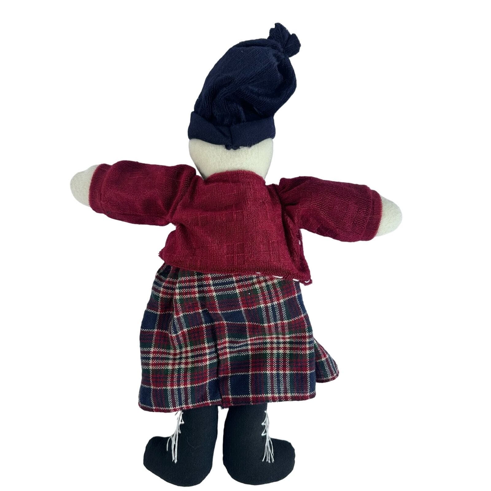 Raz Imports Snowman and Snowwoman Couple-Shelf Sitter Dolls-15 inches-Nice!! - Thumbnail 8