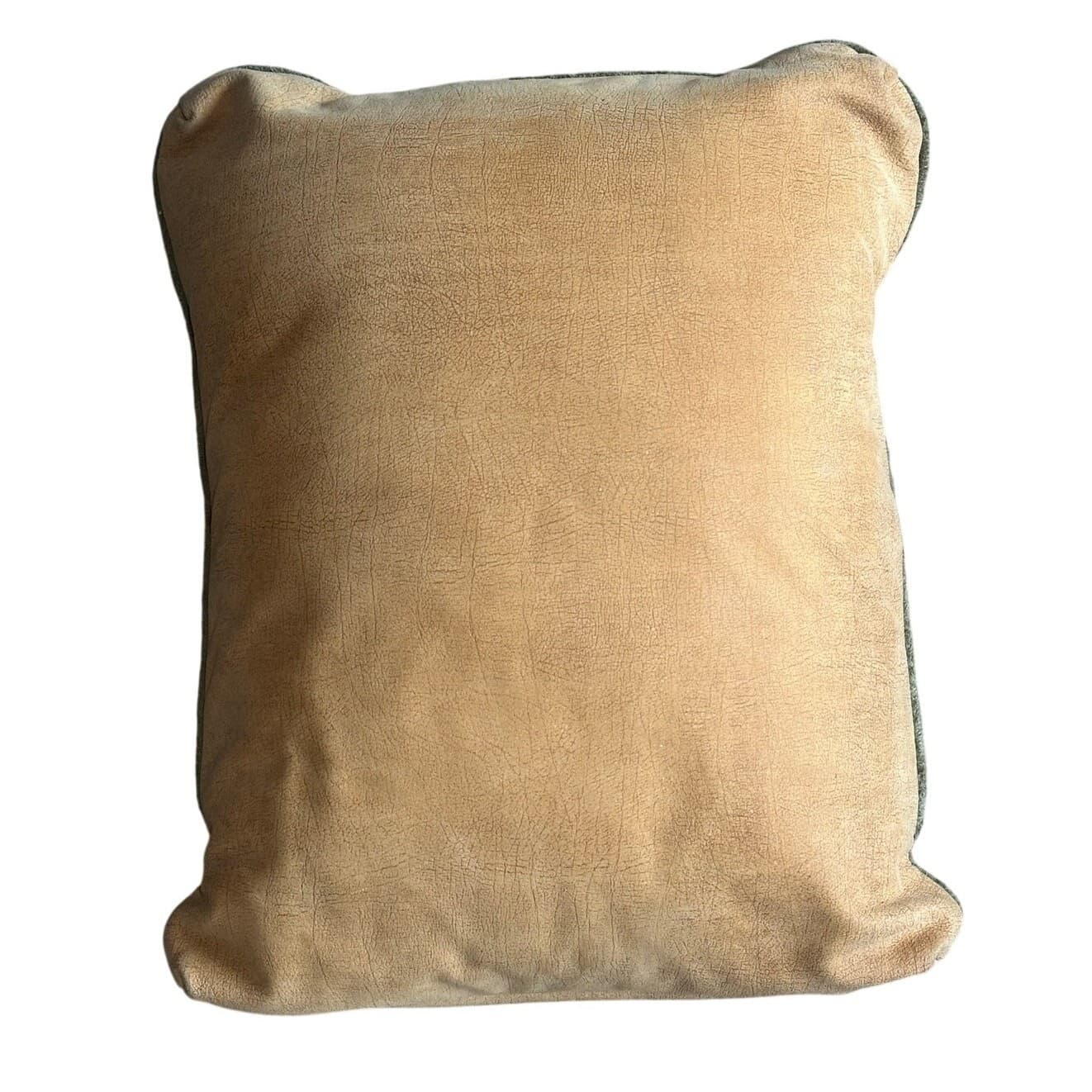 Sweetwater Trading Company Style Leather Tiger 19x16x8 Accent Throw Pillow - Thumbnail 5