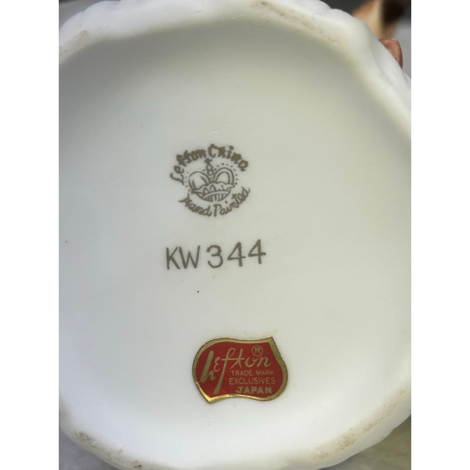 Lefton China Victorian Couple 8-1/4" Figurines Set of 2 - Thumbnail 8