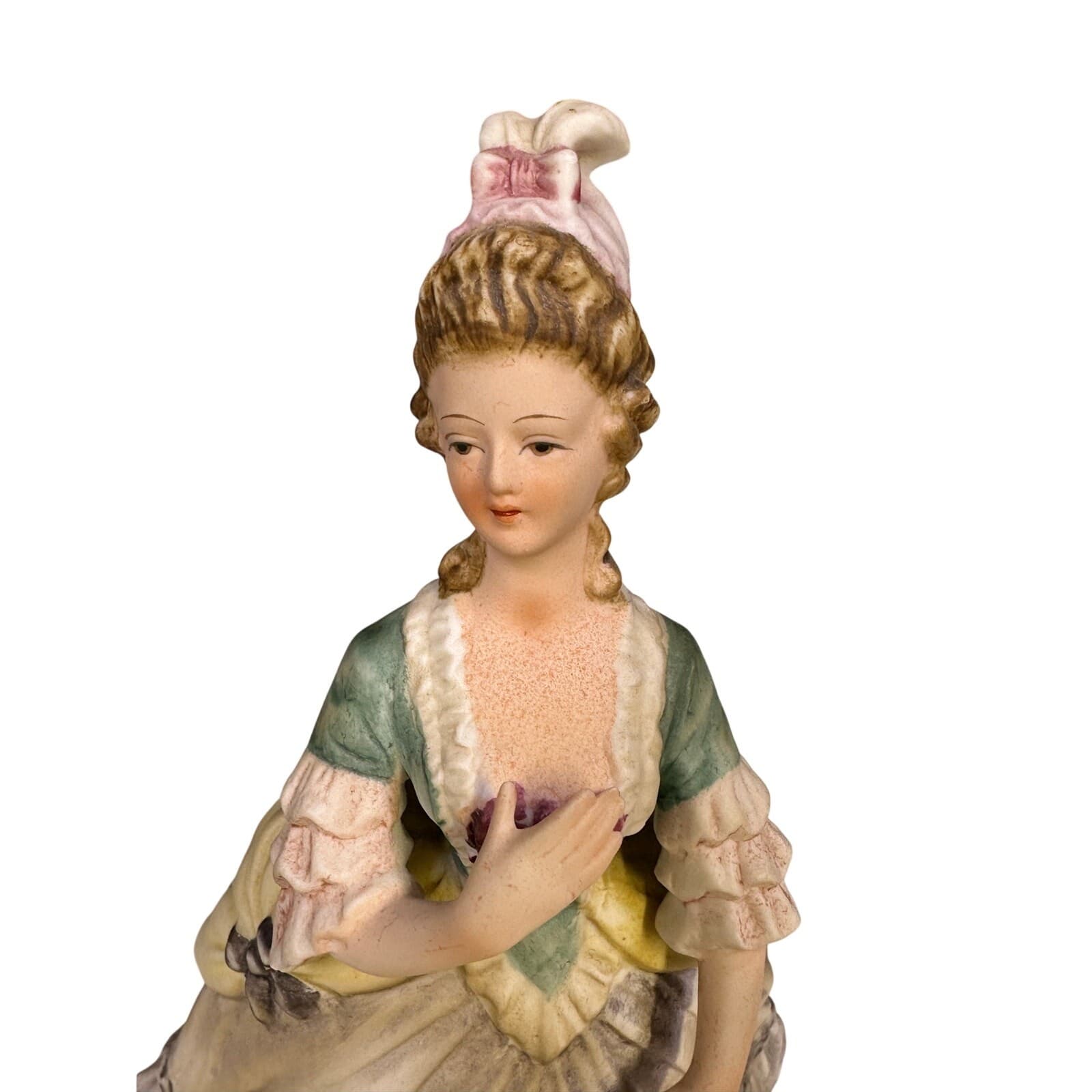 Lefton China Victorian Couple 8-1/4" Figurines Set of 2 - Thumbnail 6