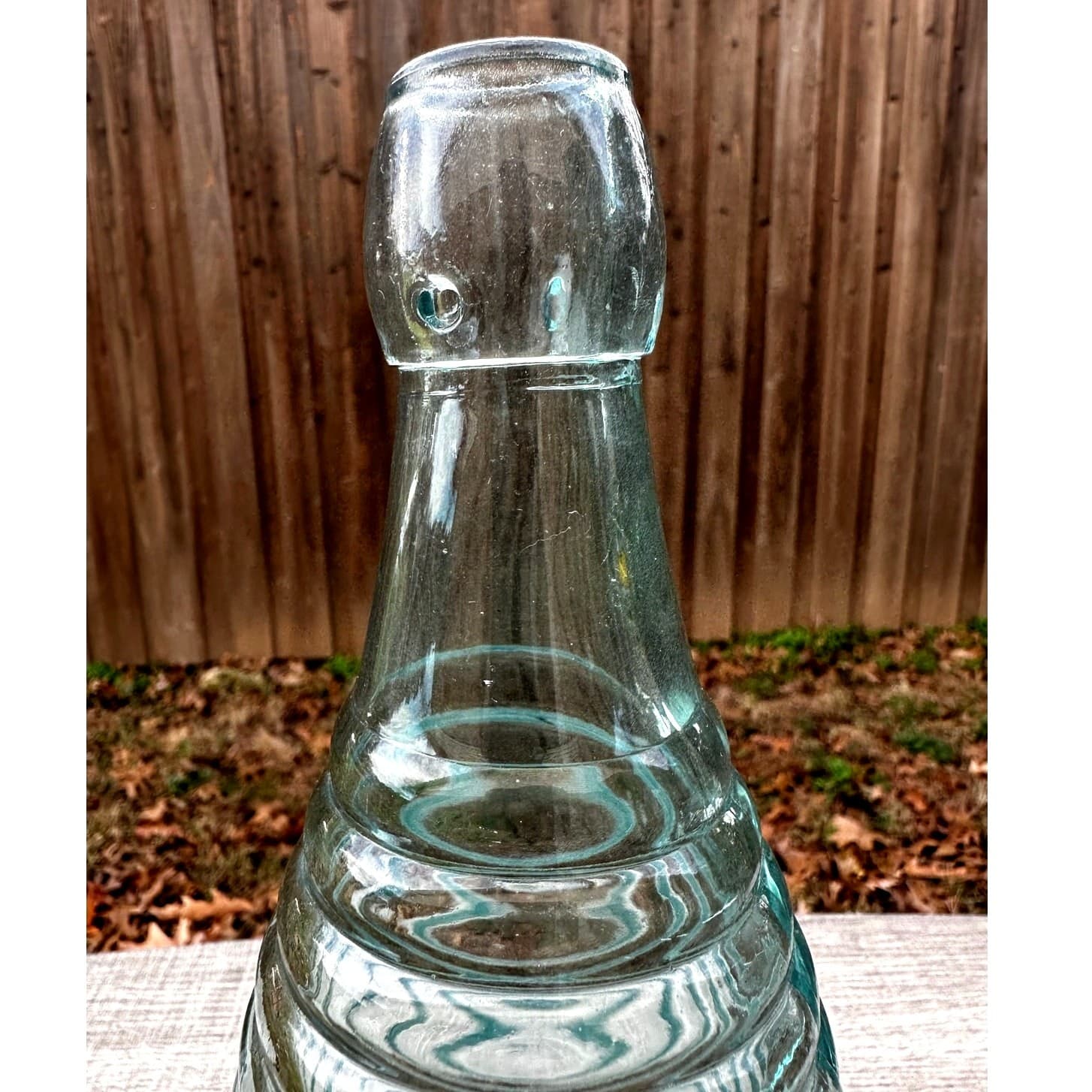 Turquoise Water Wine Goblets-Set of 5 with Contemporary Ribbed Serving Bottle - Thumbnail 11