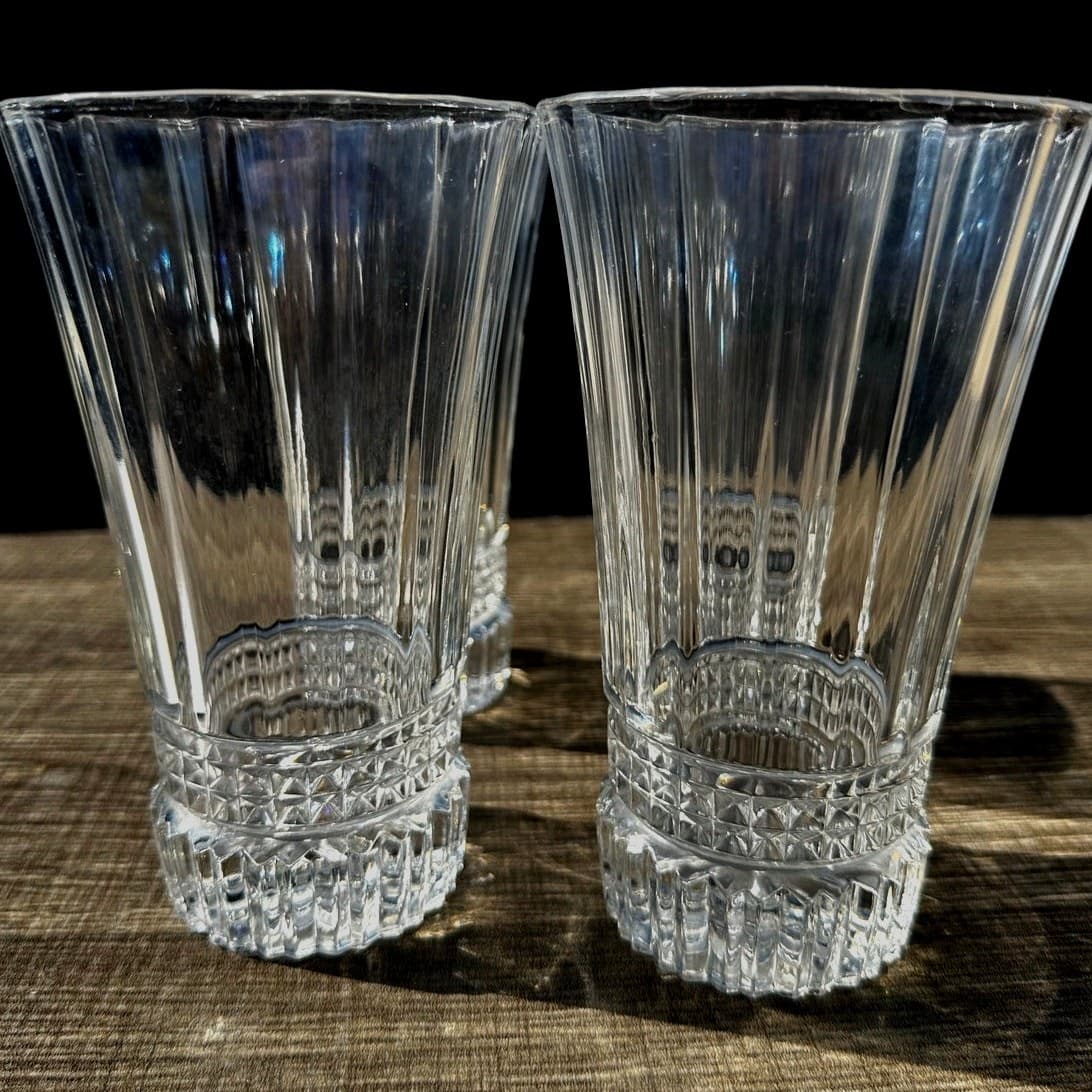 Cristal D'Arques-Durand 'Victoria' Crystal 16 oz Cooler Tumbler Glass-Set of 4