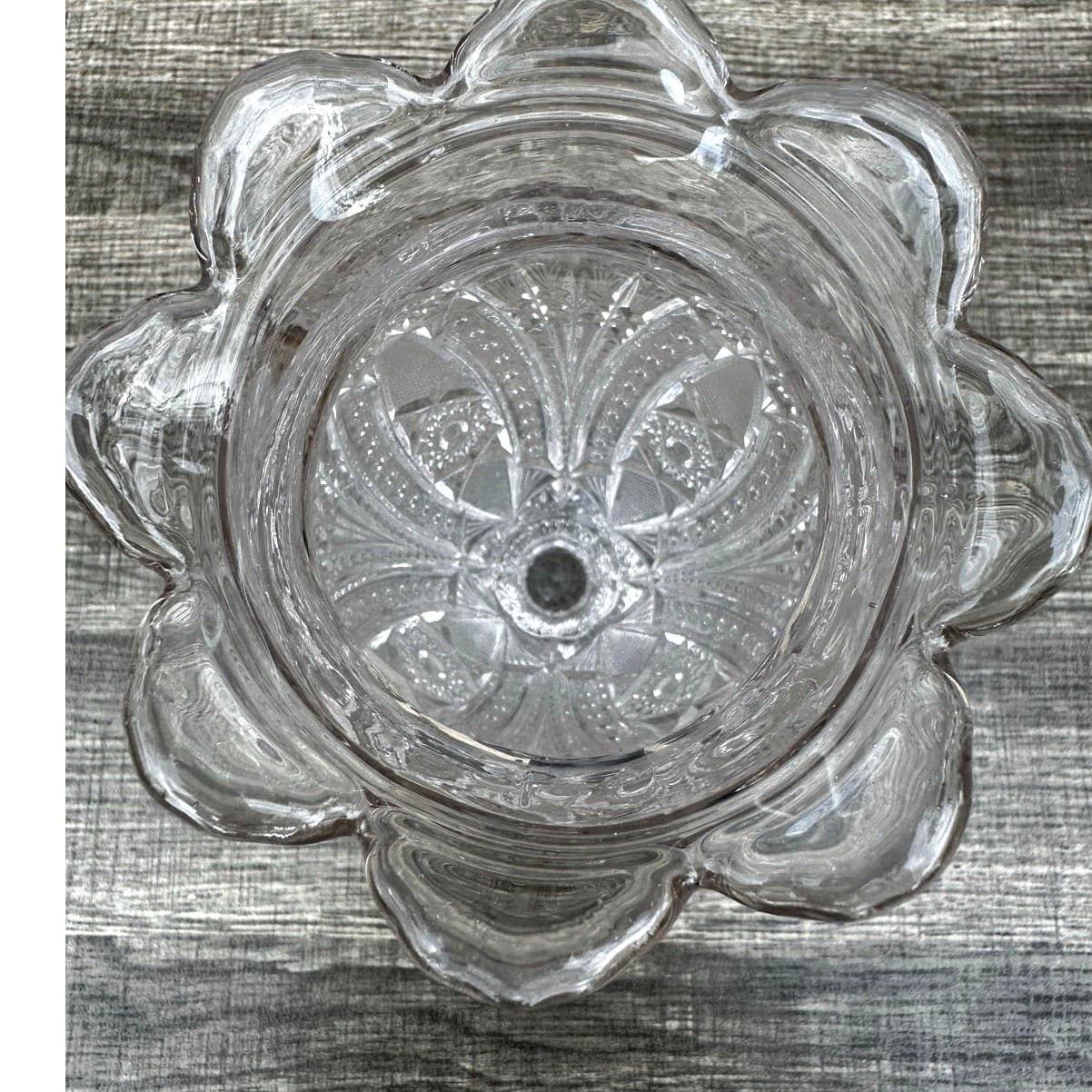 Antique 1900-1910 Duncan & Miller 'Homestead' American Brilliant Cut Glass Vase - Thumbnail 10